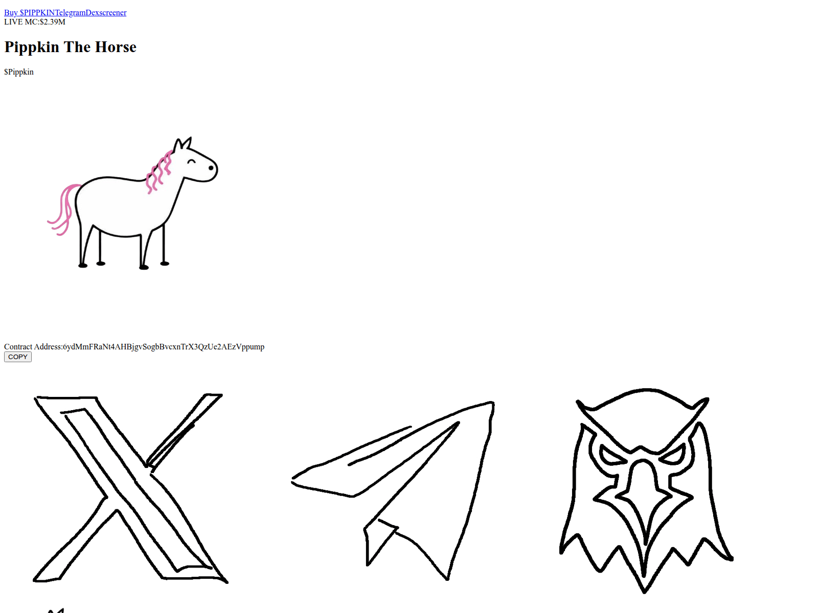 Screenshot of pippkinsol.com