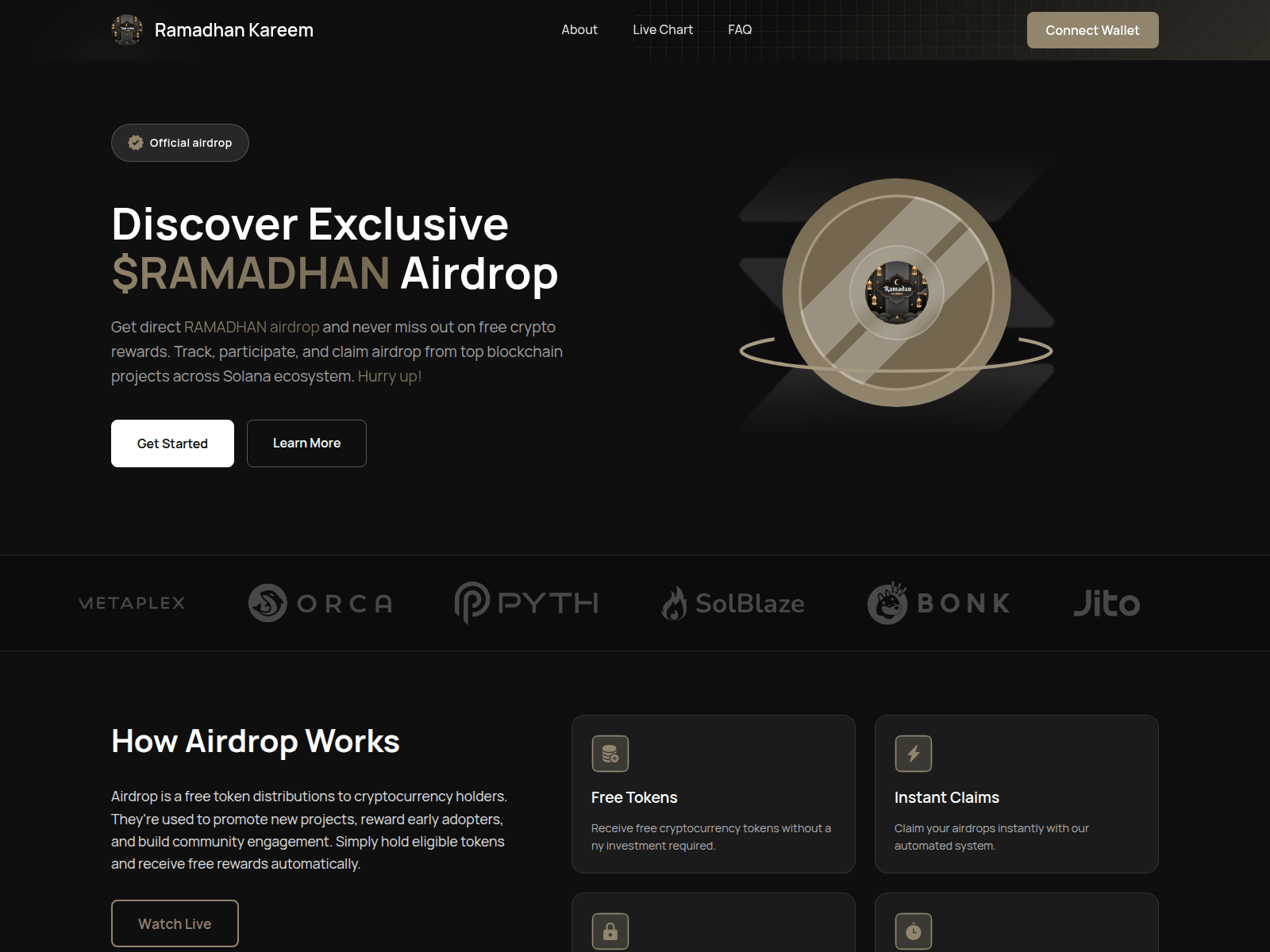 Screenshot of ramadhancrypto.com