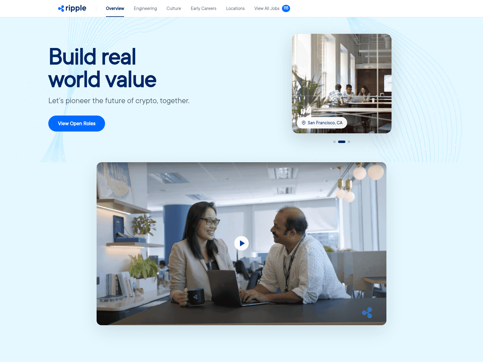 Screenshot of ripplecareer.com