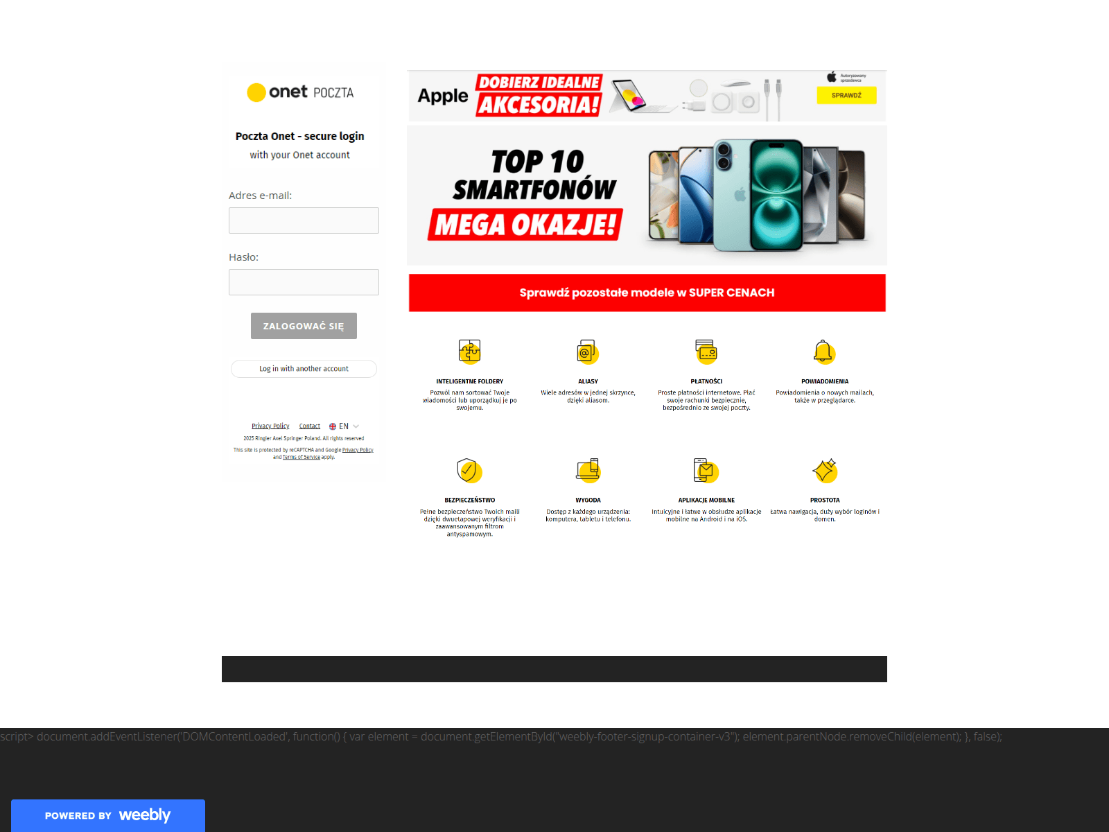 Screenshot of 899887v.weebly.com