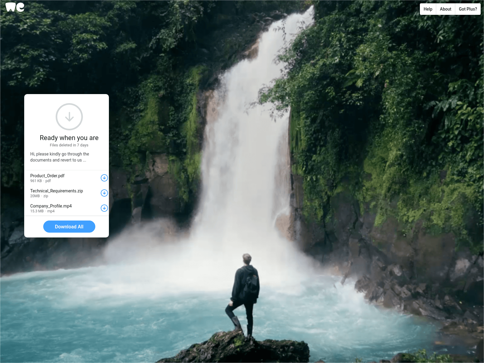 Screenshot of wetranf.pages.dev