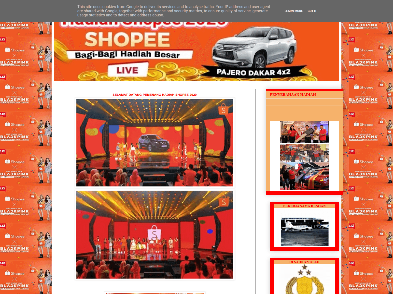 Screenshot of info-hadiah369.blogspot.com