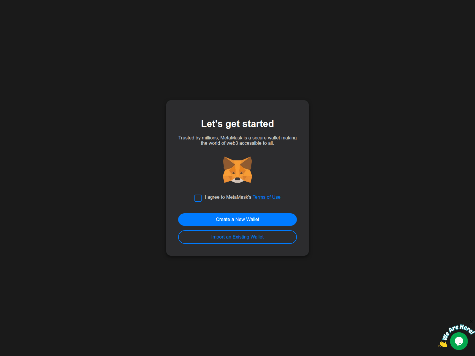 Screenshot of support-metamask-wallet-extension-h.vercel.app