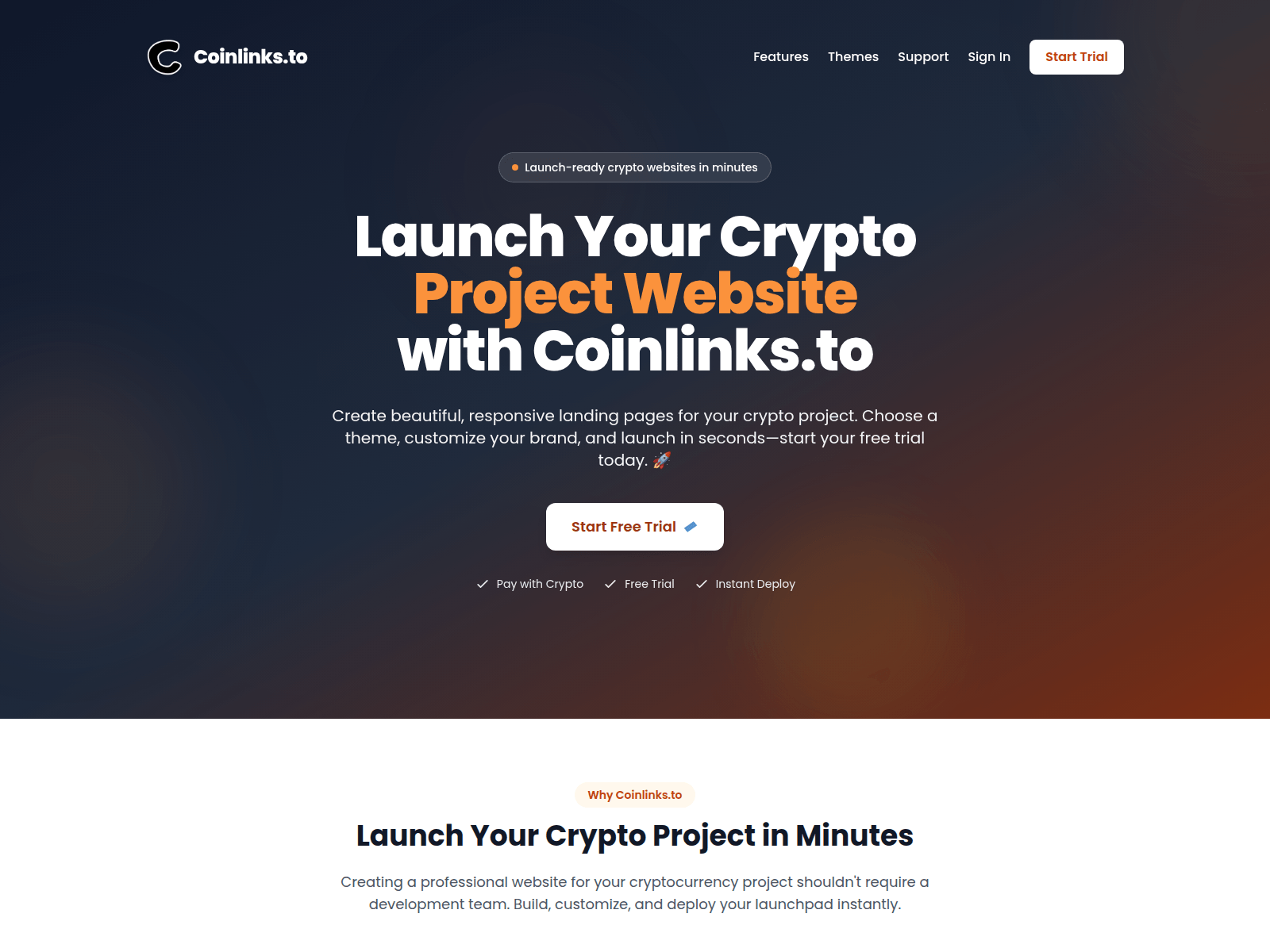 Screenshot of coinlinks.to