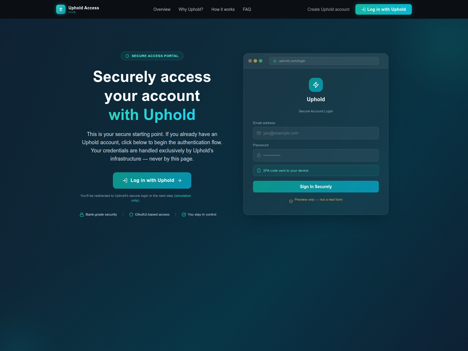 Screenshot of uphyldacclogin.dream.space