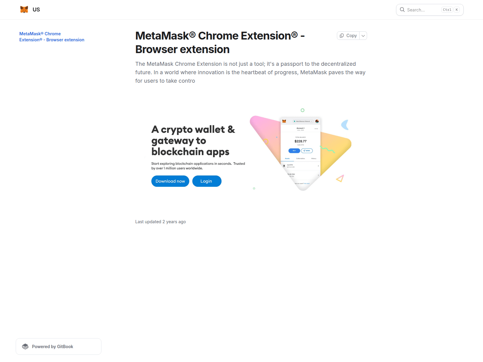 Screenshot of metmaskeciy.gitbook.io