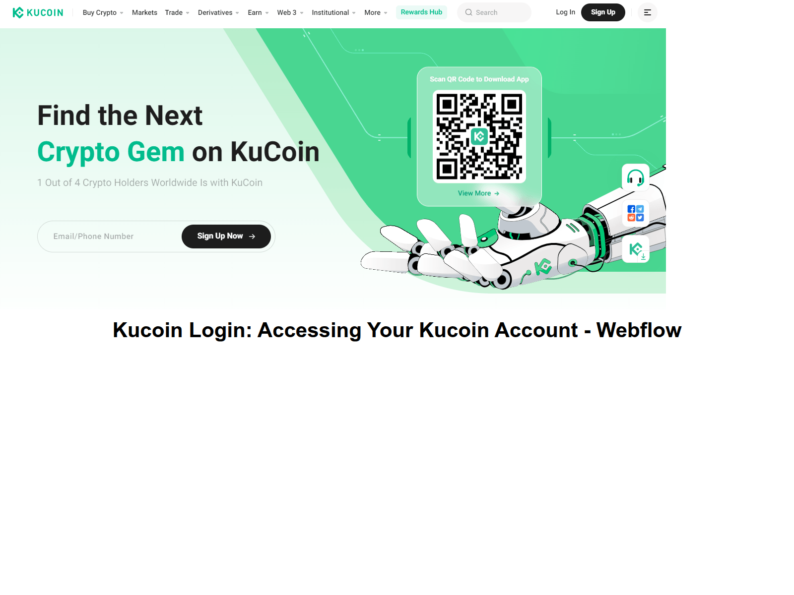 Screenshot of kuenlgin.webflow.io