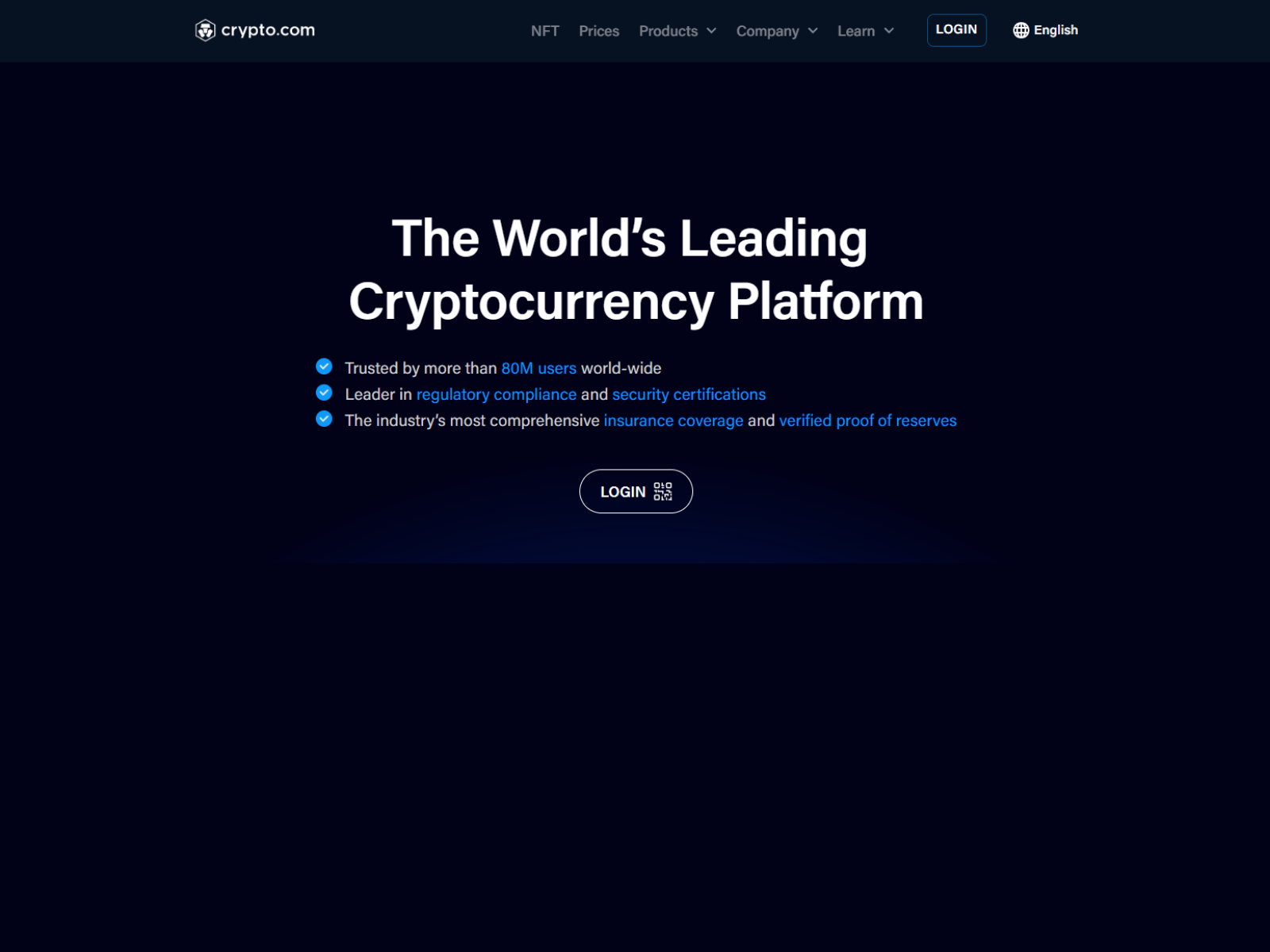 Screenshot of creptooemlogin.webflow.io