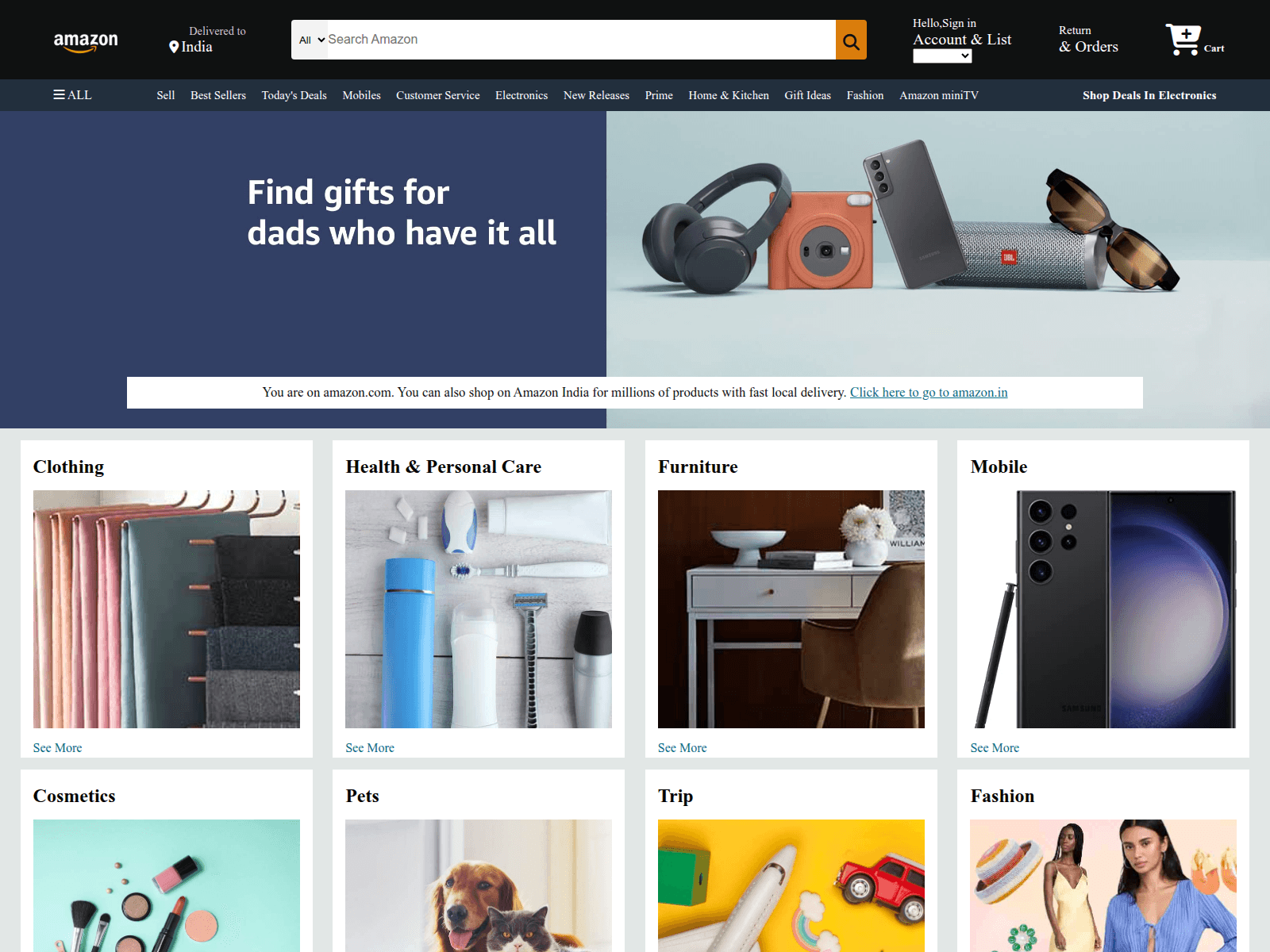 Screenshot of amazon-clone-silk-six.vercel.app