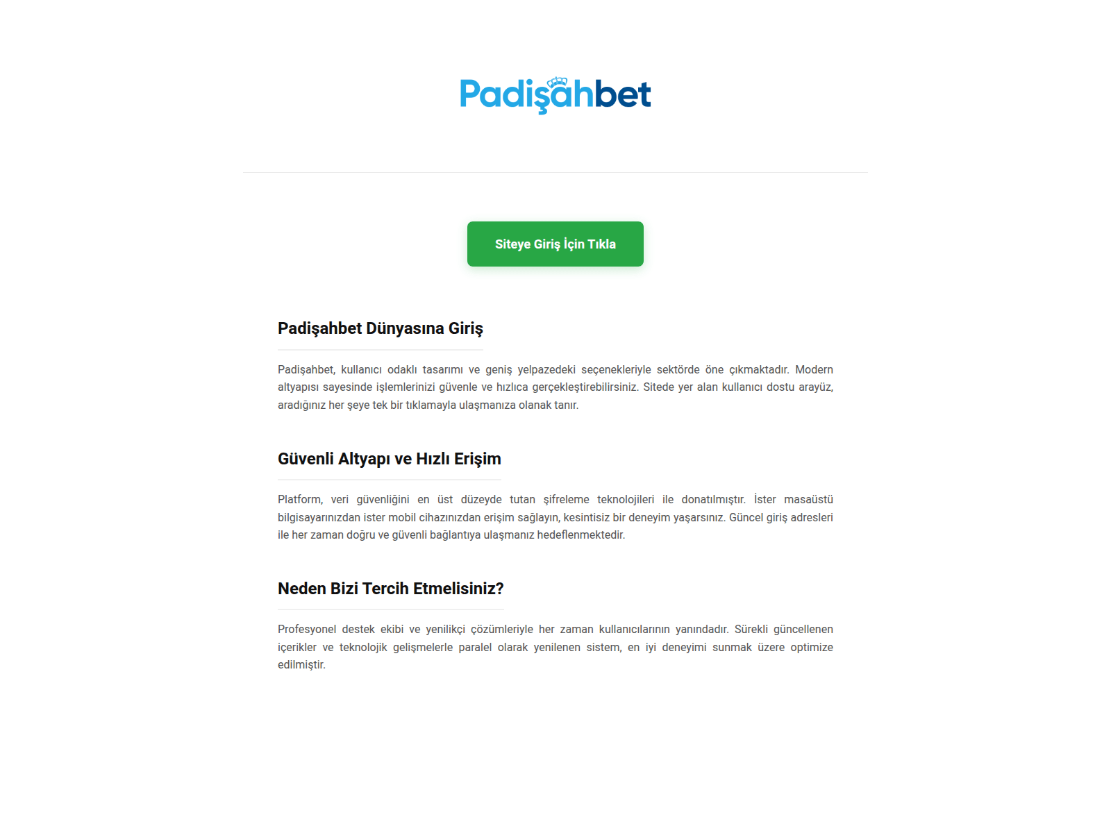 Screenshot of m.padisahabet.com