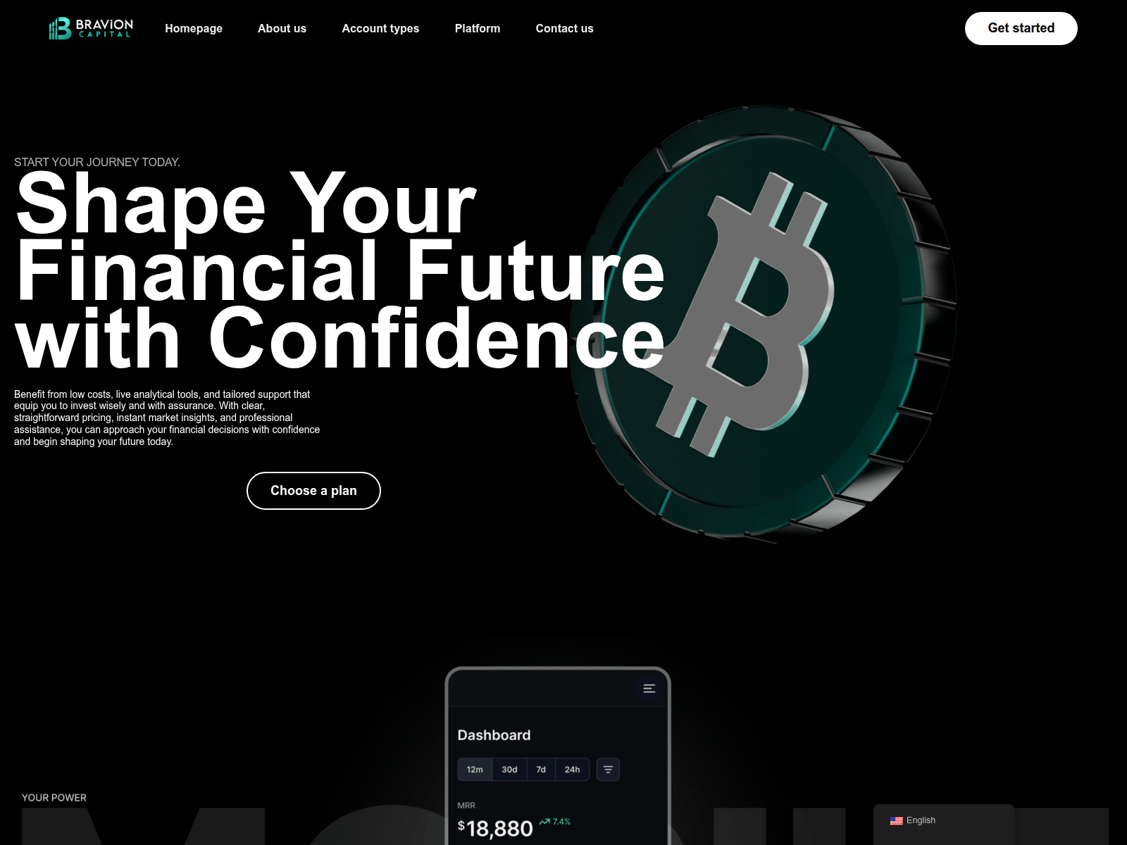 Screenshot of bravioncapital.com