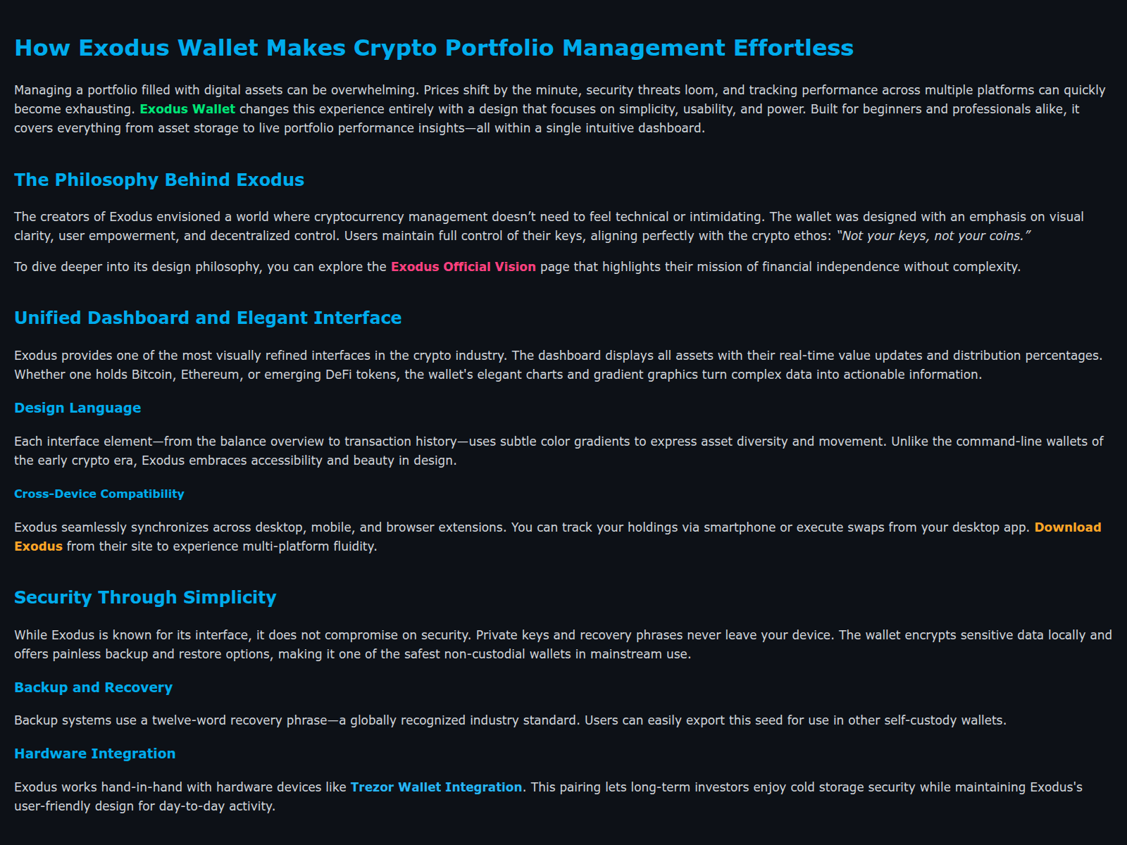 Screenshot of exodos-wal.pages.dev