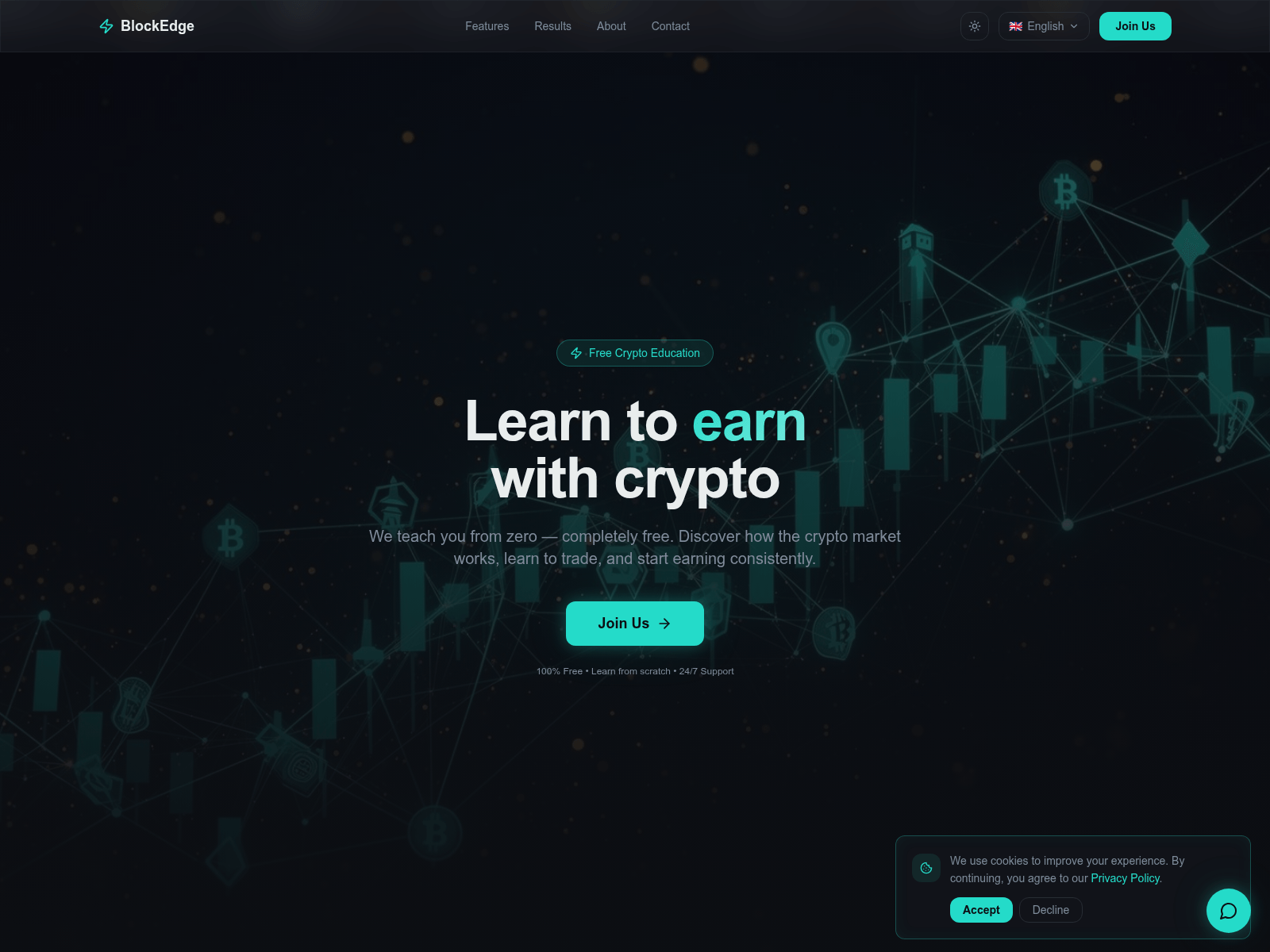 Screenshot of blocksedges.com