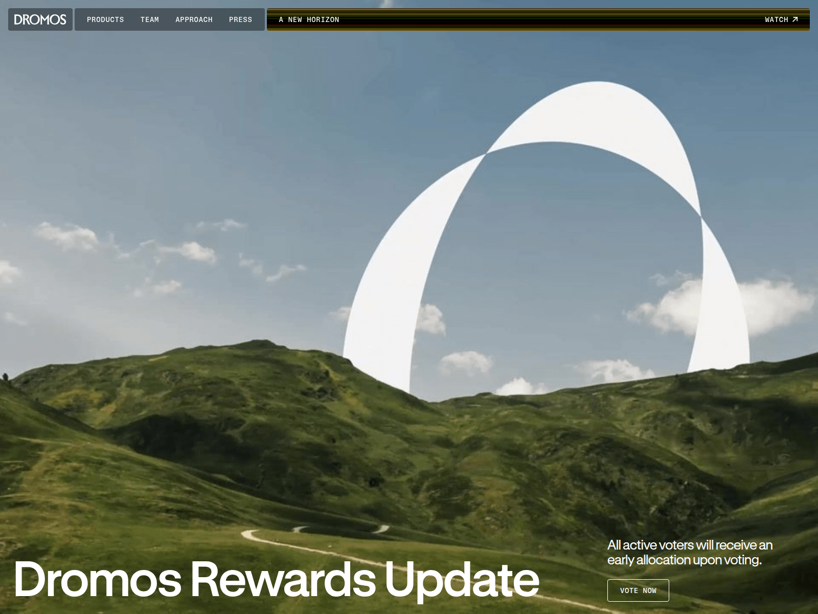 Screenshot of votes-dromos.xyz