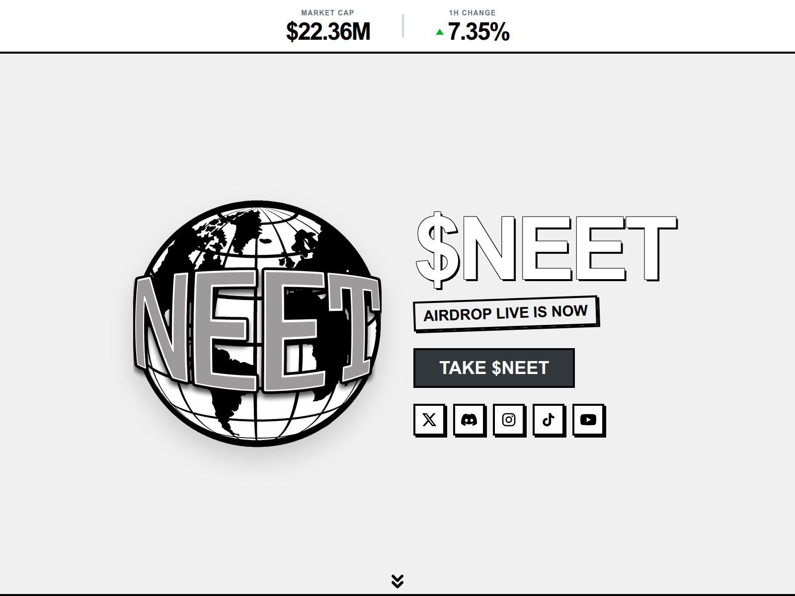 Screenshot of neetcoln.xyz