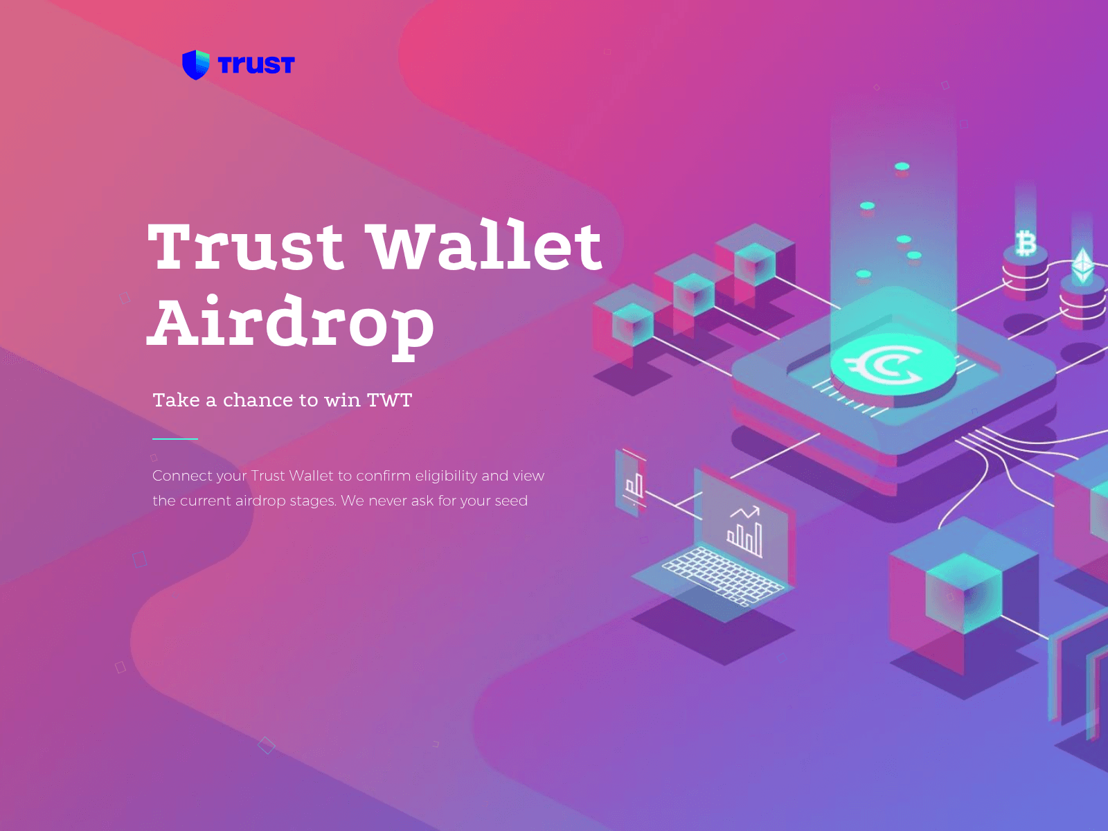 Screenshot of trustwalletbonus.app