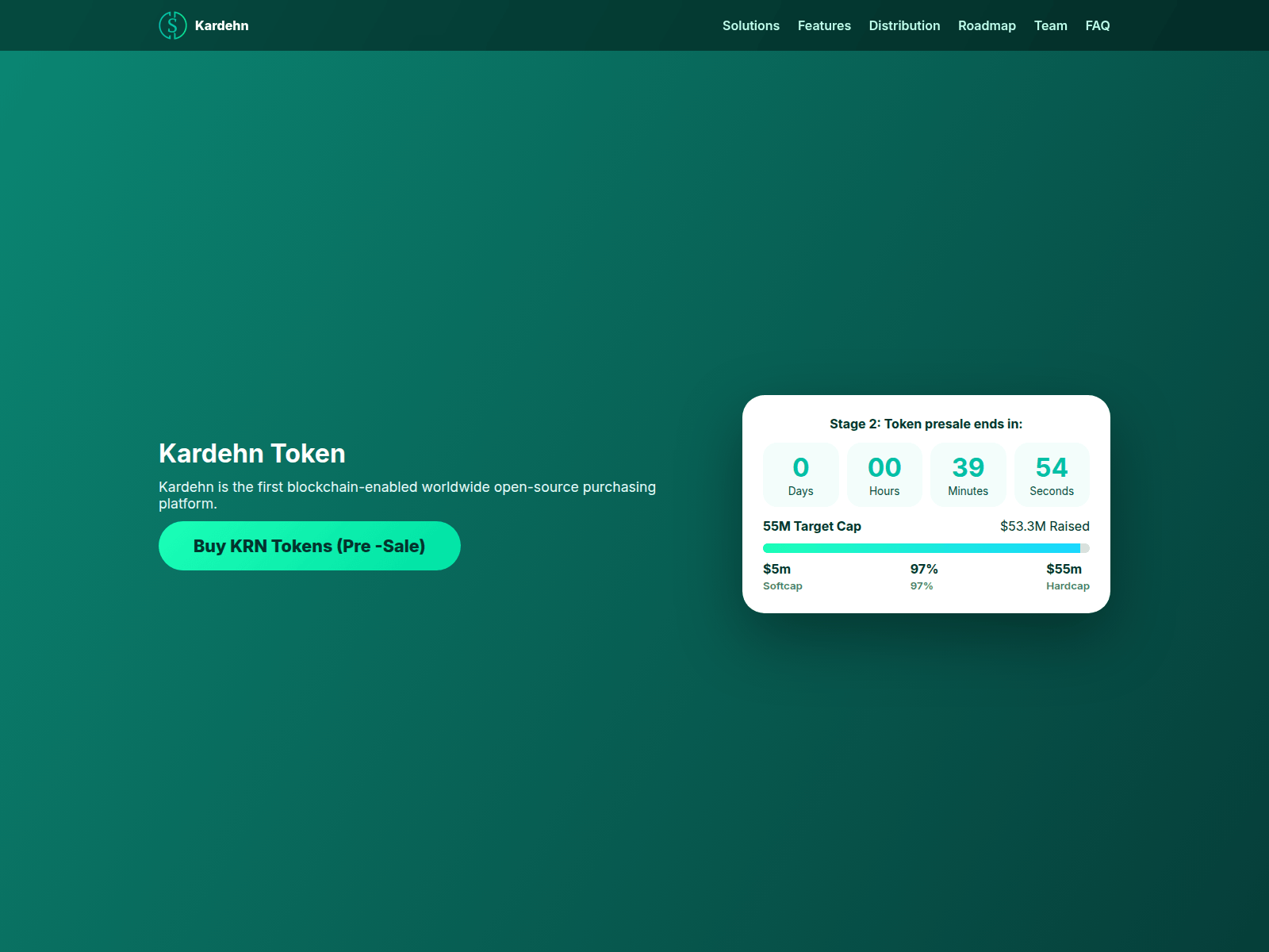 Screenshot of kardehn.com