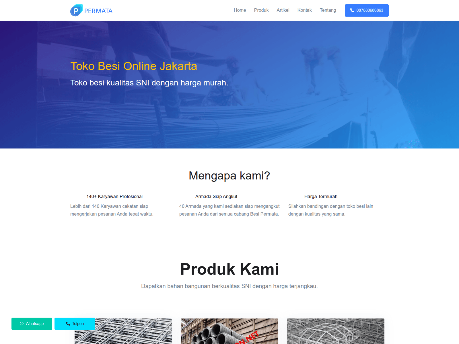 Screenshot of besibeton.net