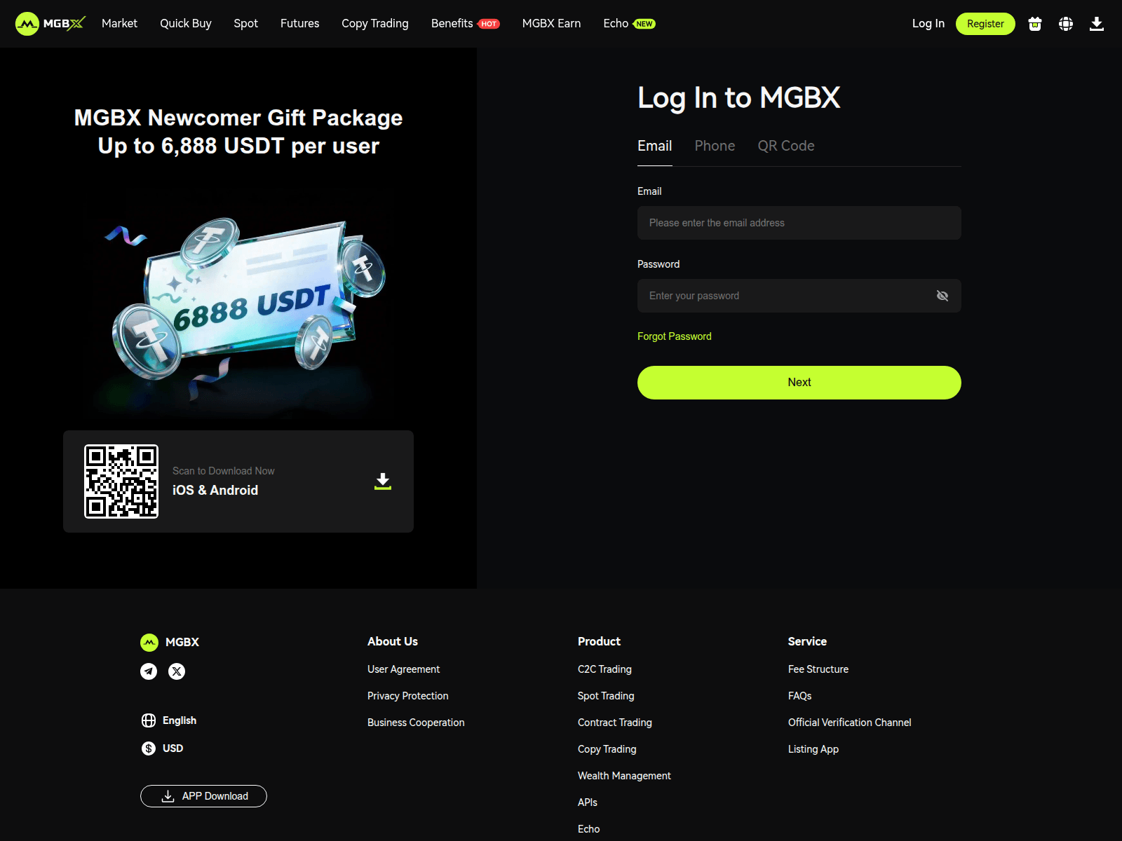 Screenshot of mgbx-portal.at
