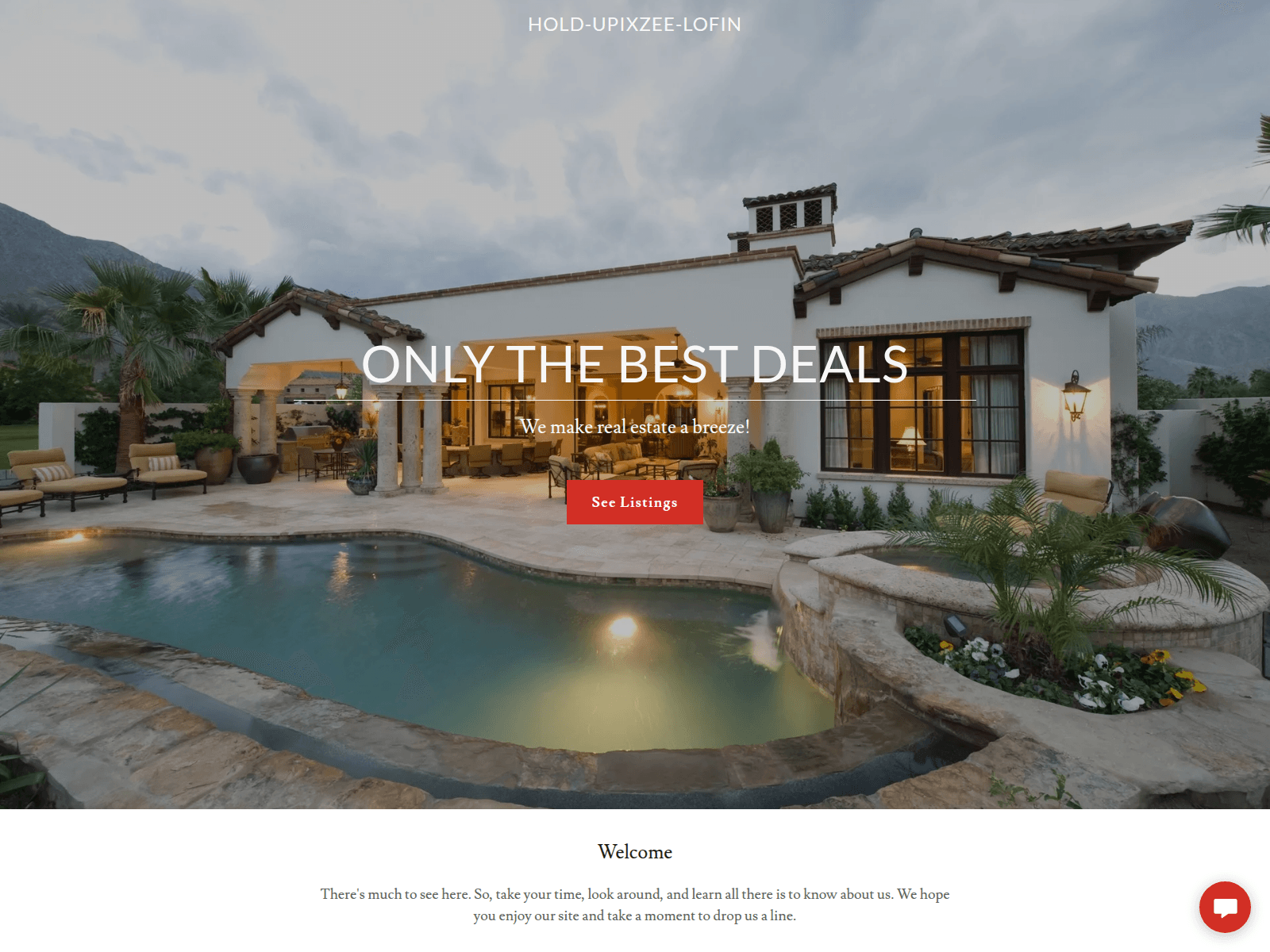 Screenshot of hold-upixzee-lofin.godaddysites.com