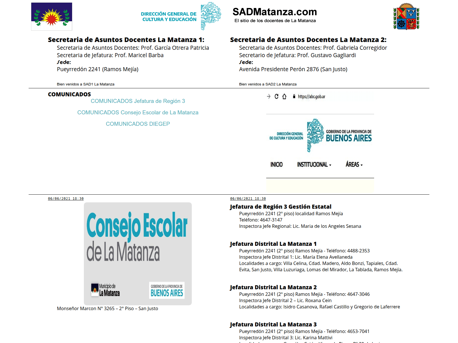 Screenshot of sadmatanza.com