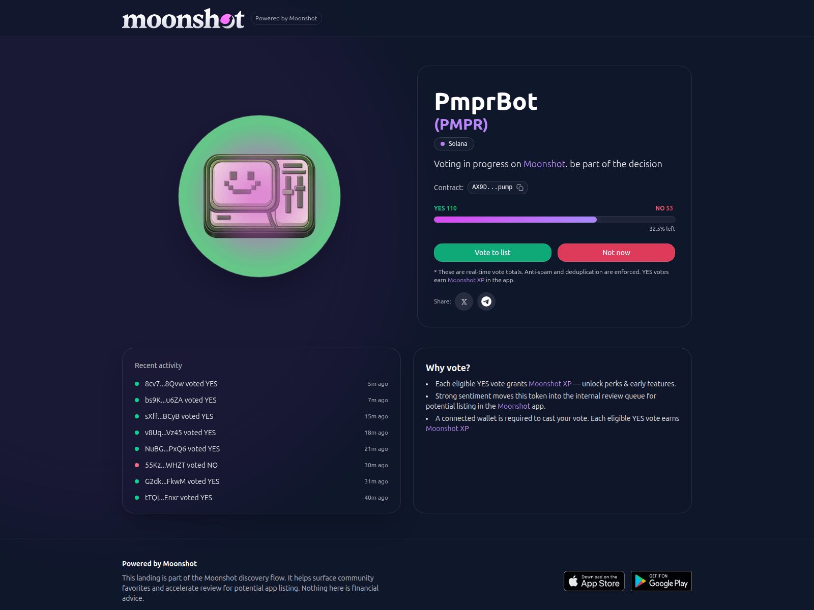 Screenshot of ms-vote.fun
