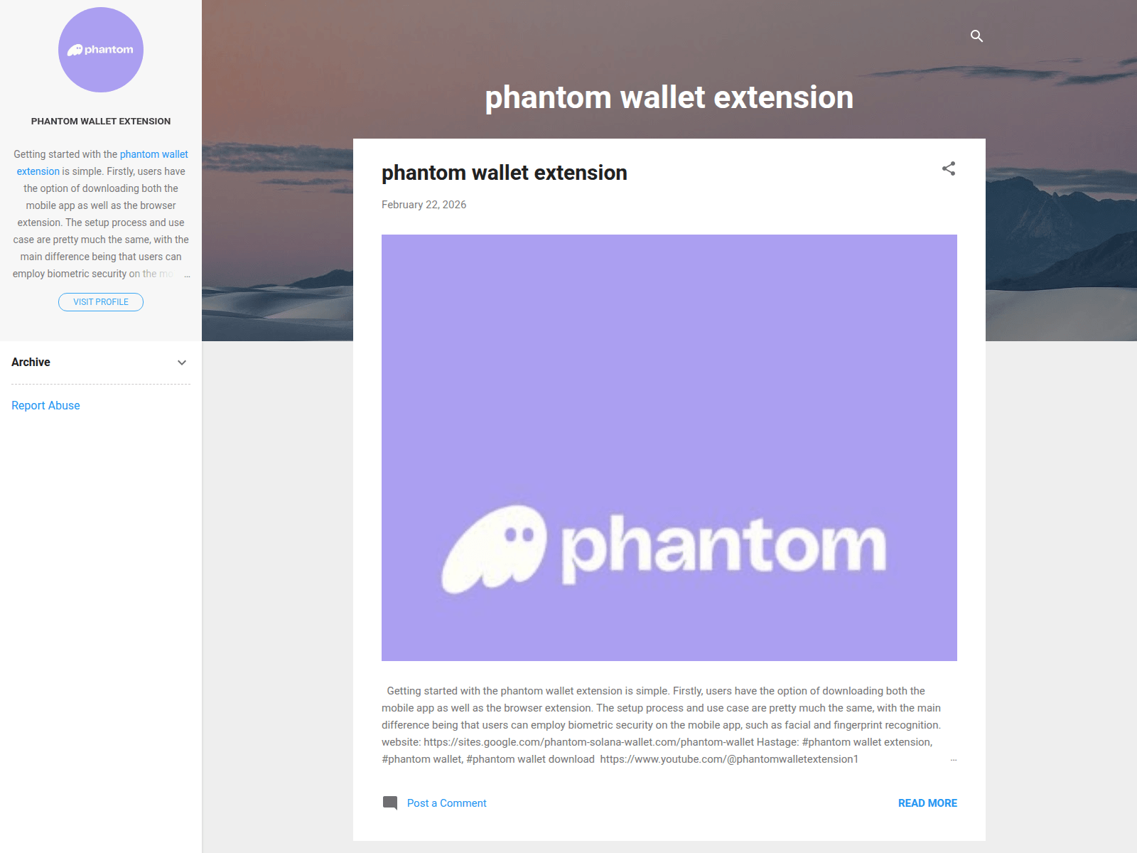 Screenshot of phantomwalletu.blogspot.com