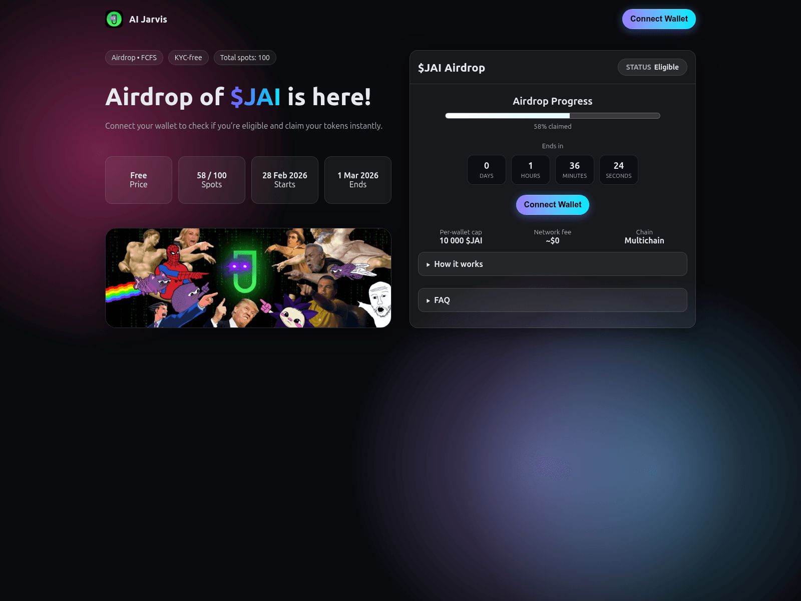 Screenshot of aijarvis.app