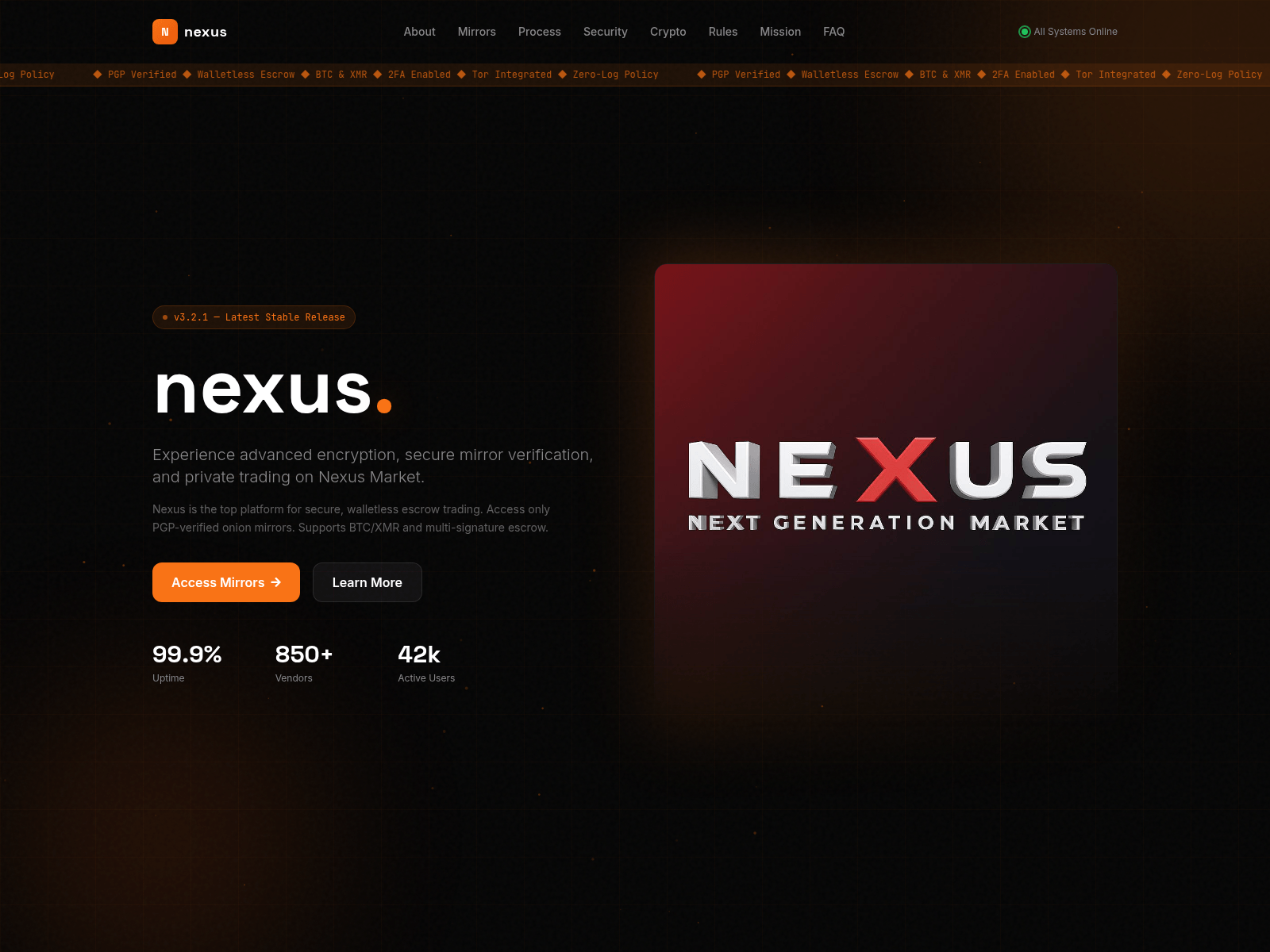 Screenshot of nexusanc.info