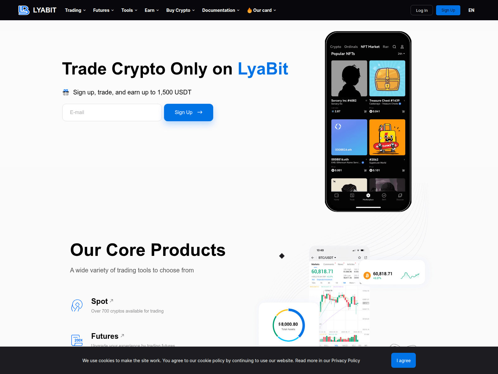 Screenshot of lyabit.com