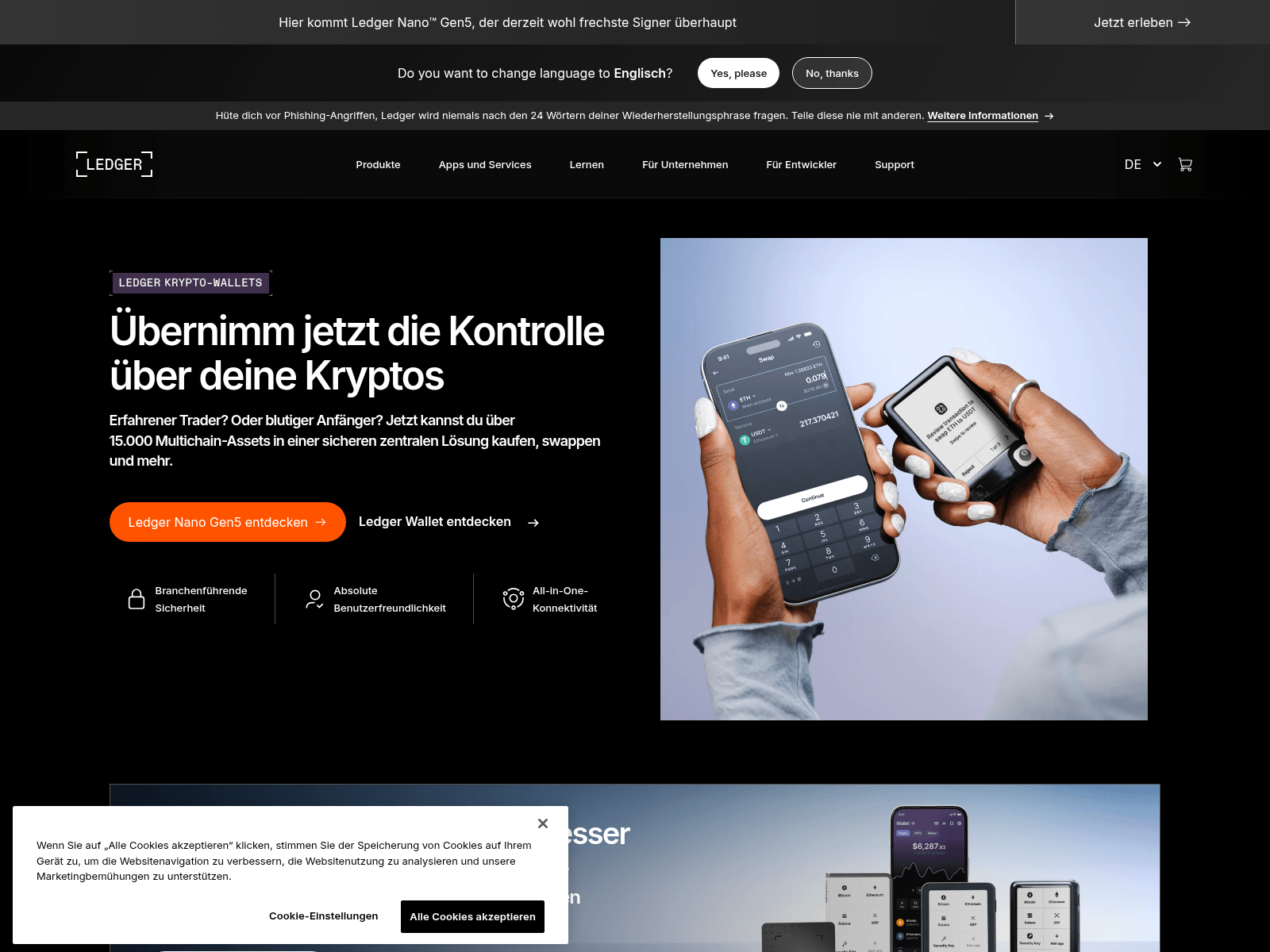 Screenshot of safety-ledgerlive.com