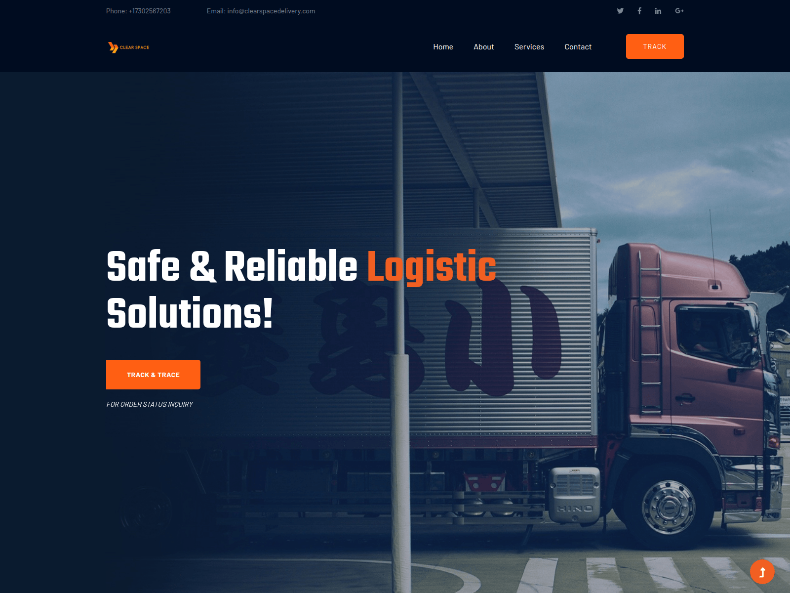 Forensic screenshot of clearspacedelivery.com