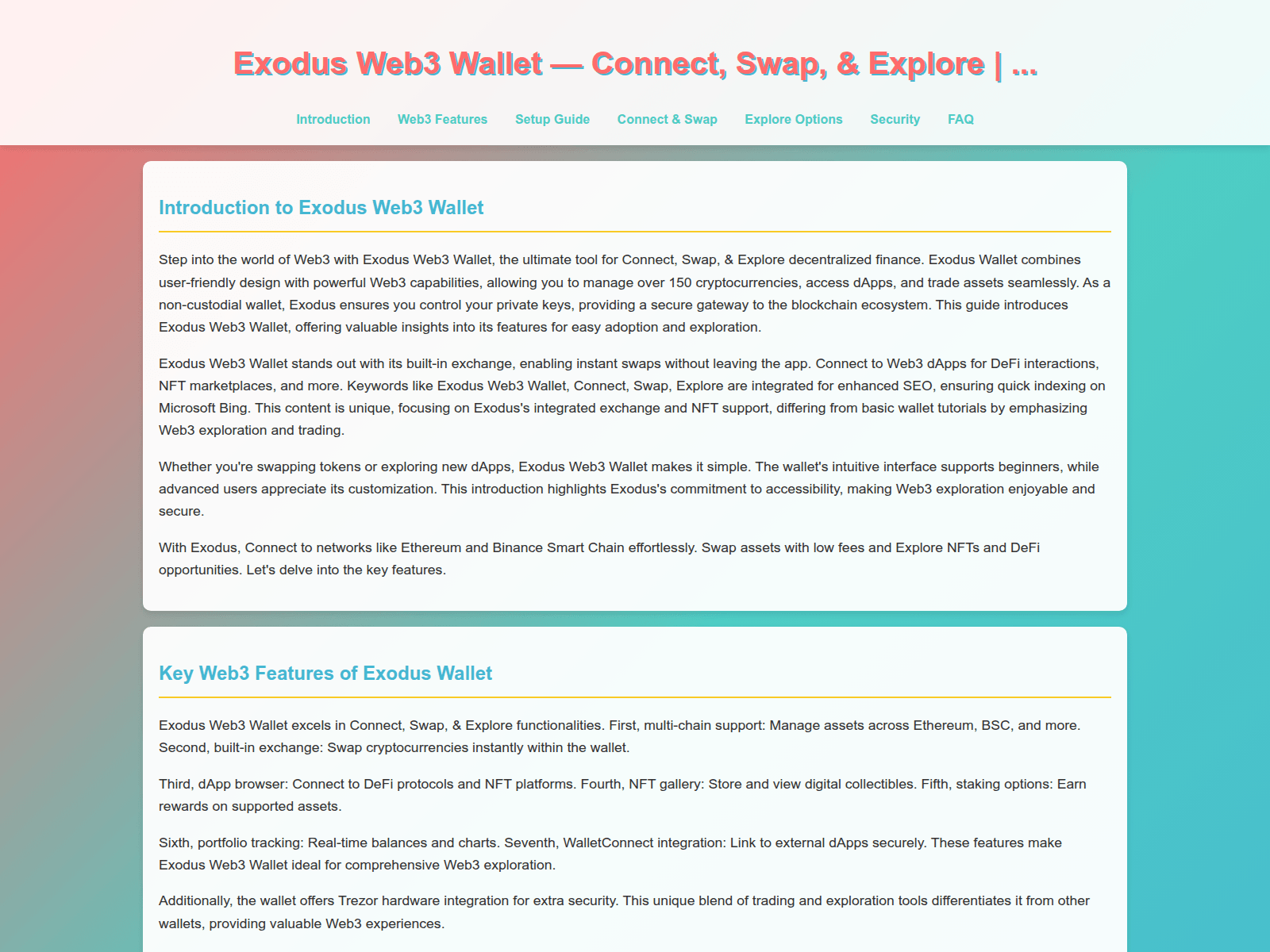Screenshot of usa-exodusweb3.pages.dev