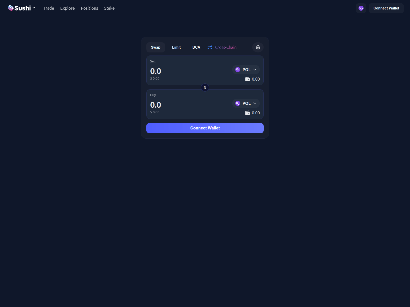 Screenshot of sushi.cx