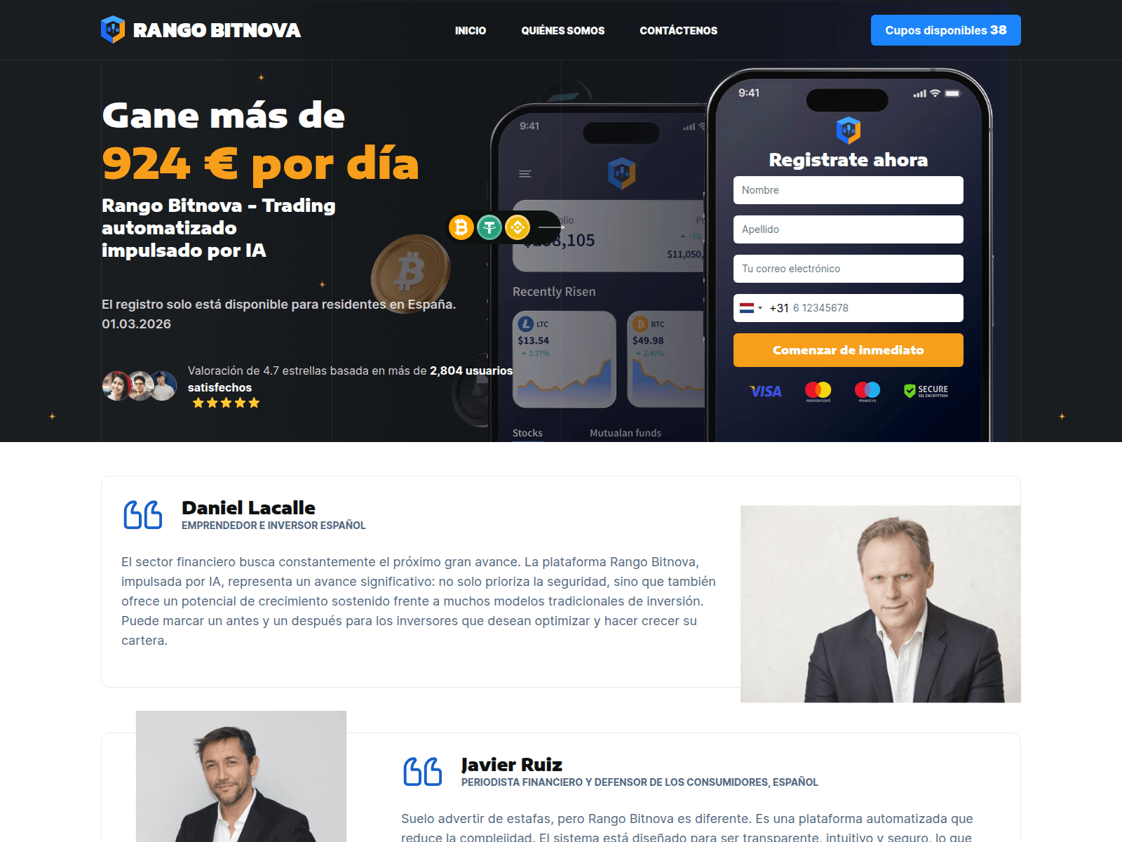 Screenshot of rango-bitnova.com