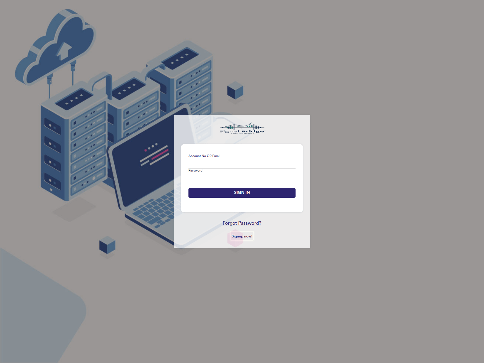 Screenshot of signalbridge.cc