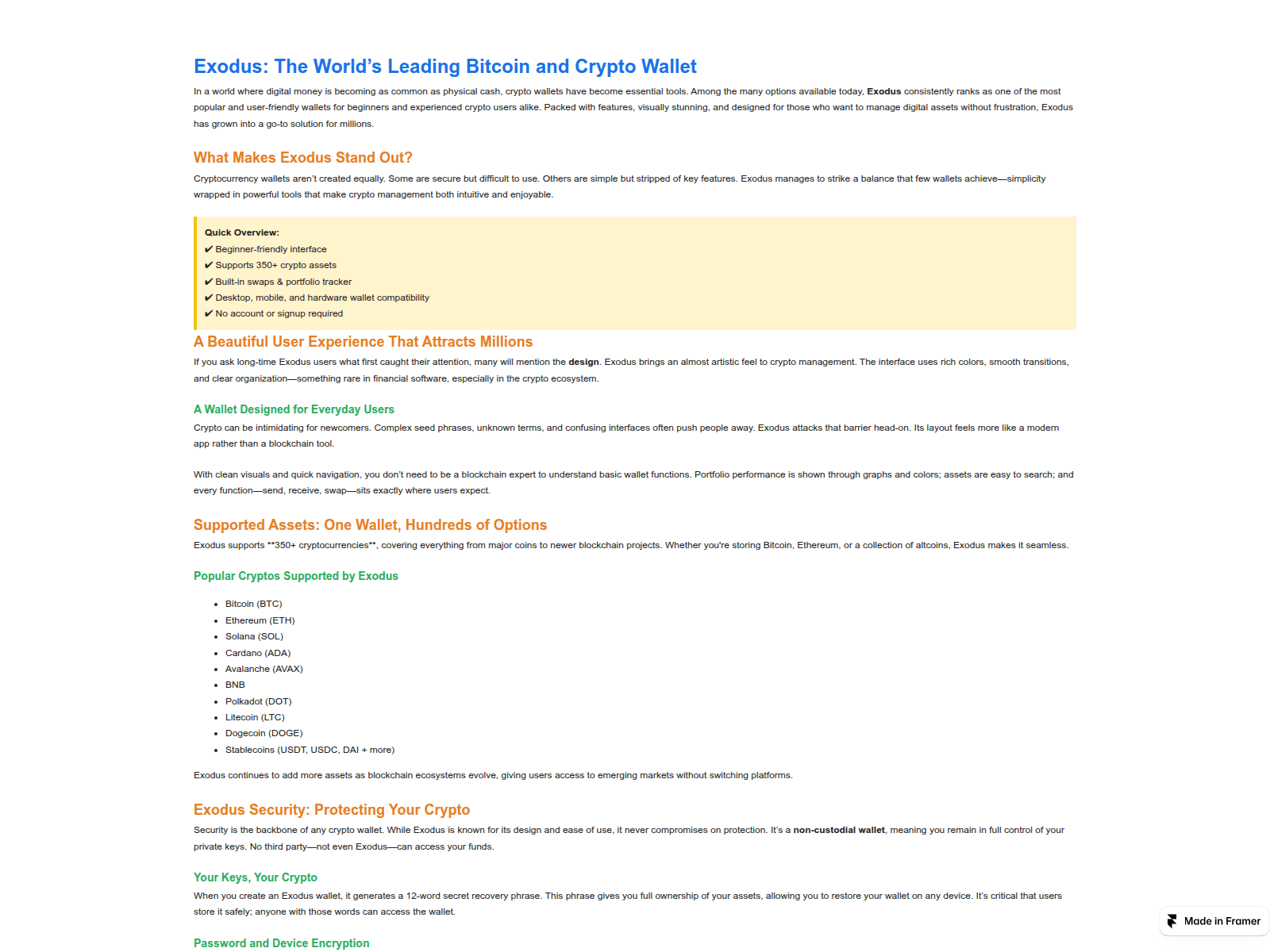 Screenshot of learn-exodus-us.framer.ai