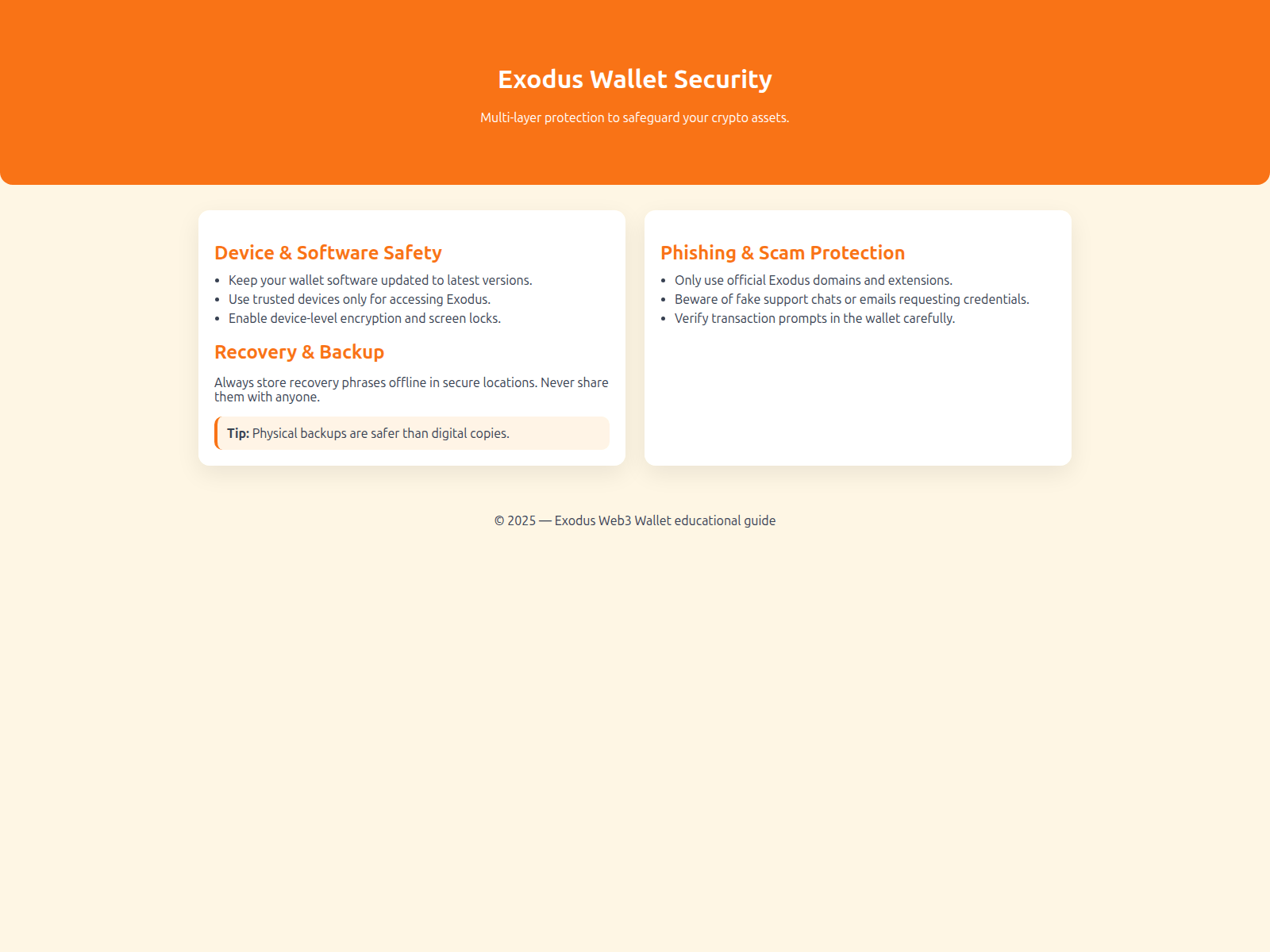 Screenshot of hub-exodus-web.pages.dev