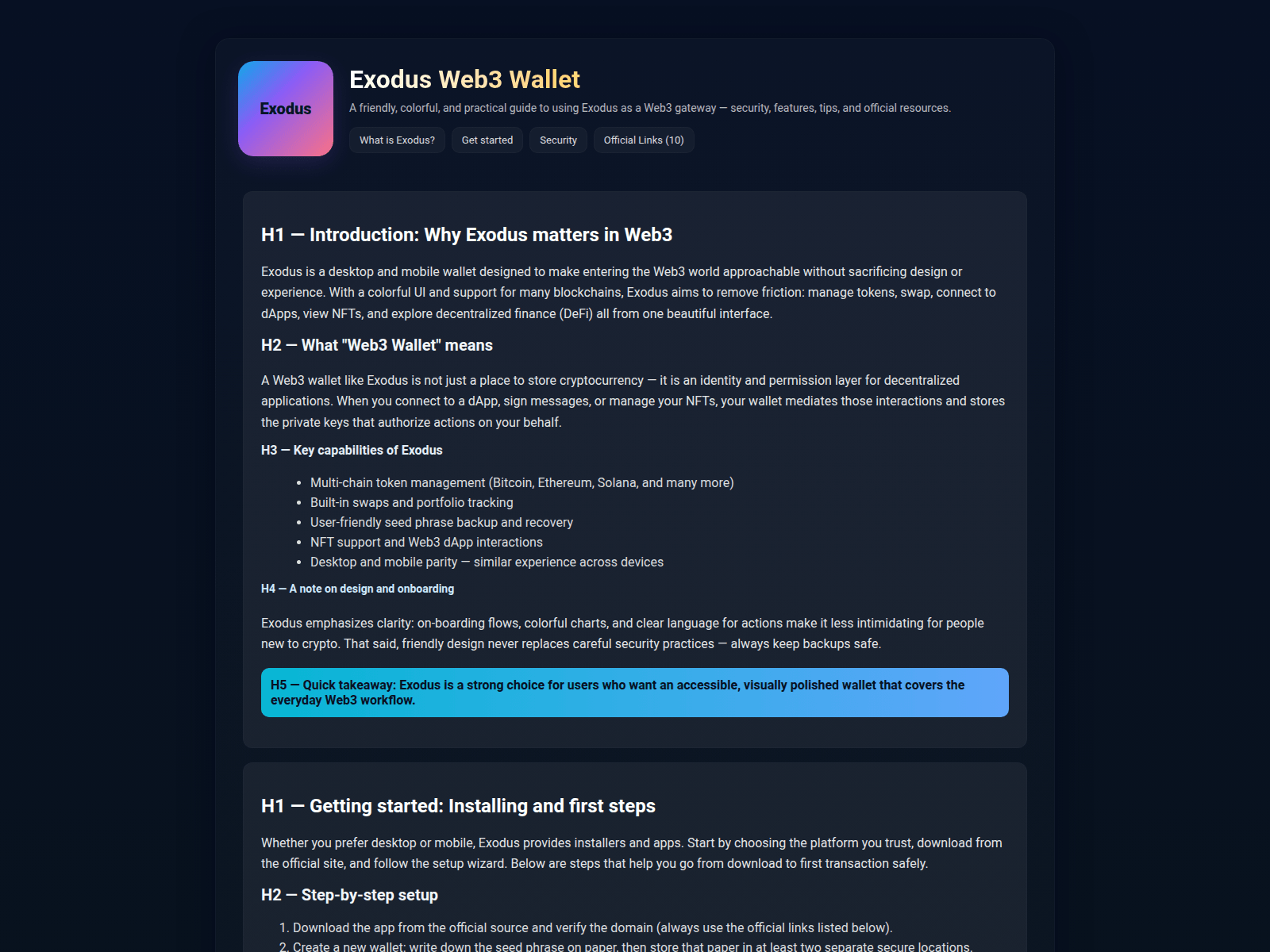 Screenshot of exodusweb--s.pages.dev