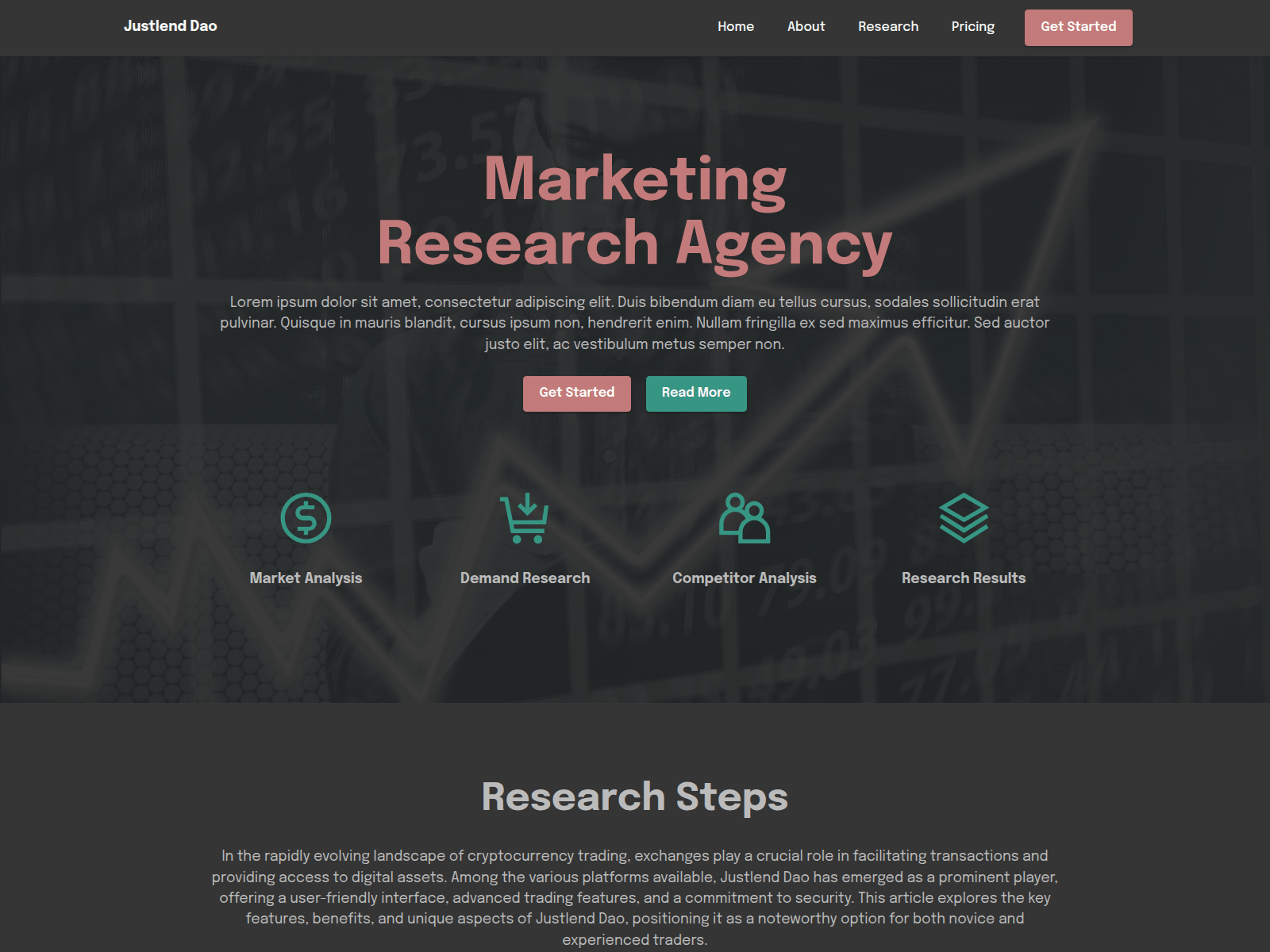 Screenshot of justlend-dao.github.io
