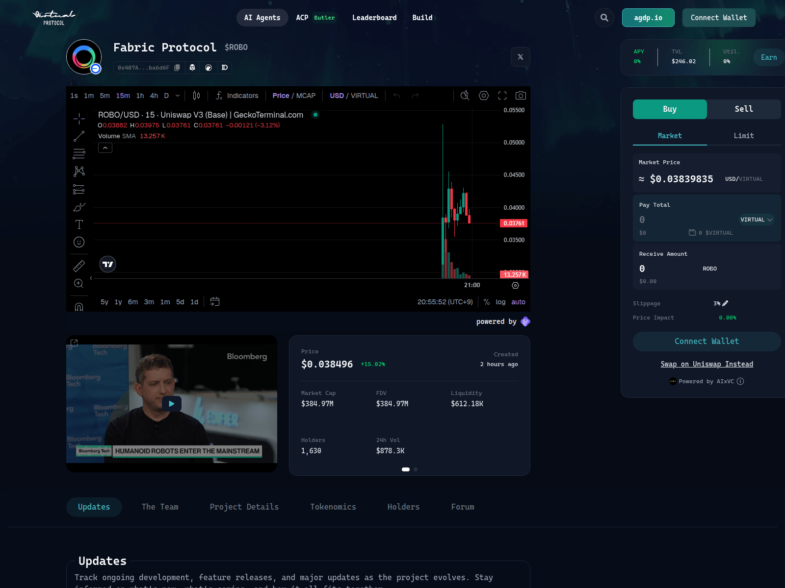 Screenshot of app.virtuais.lat