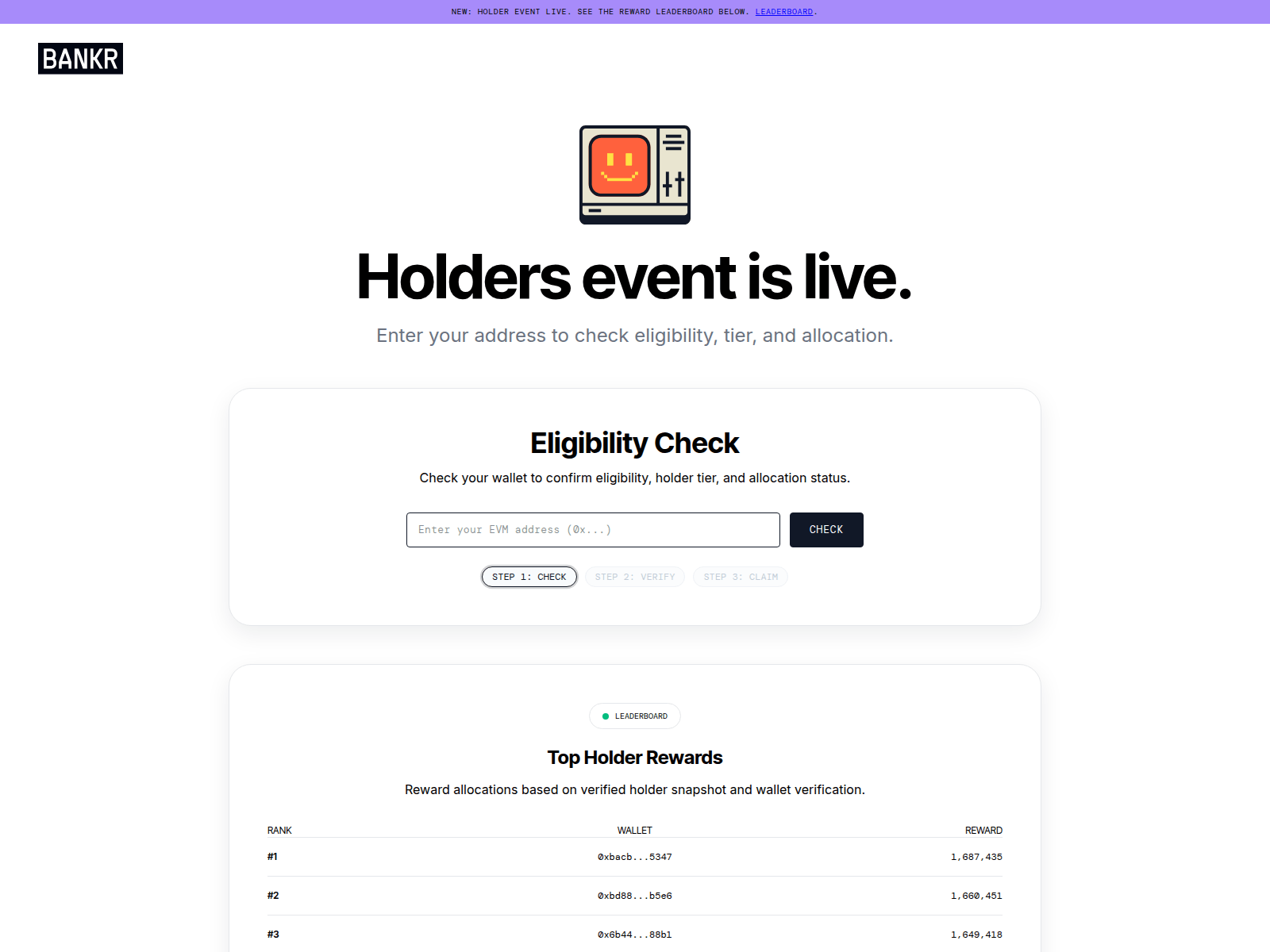 Screenshot of bnkrevent.net