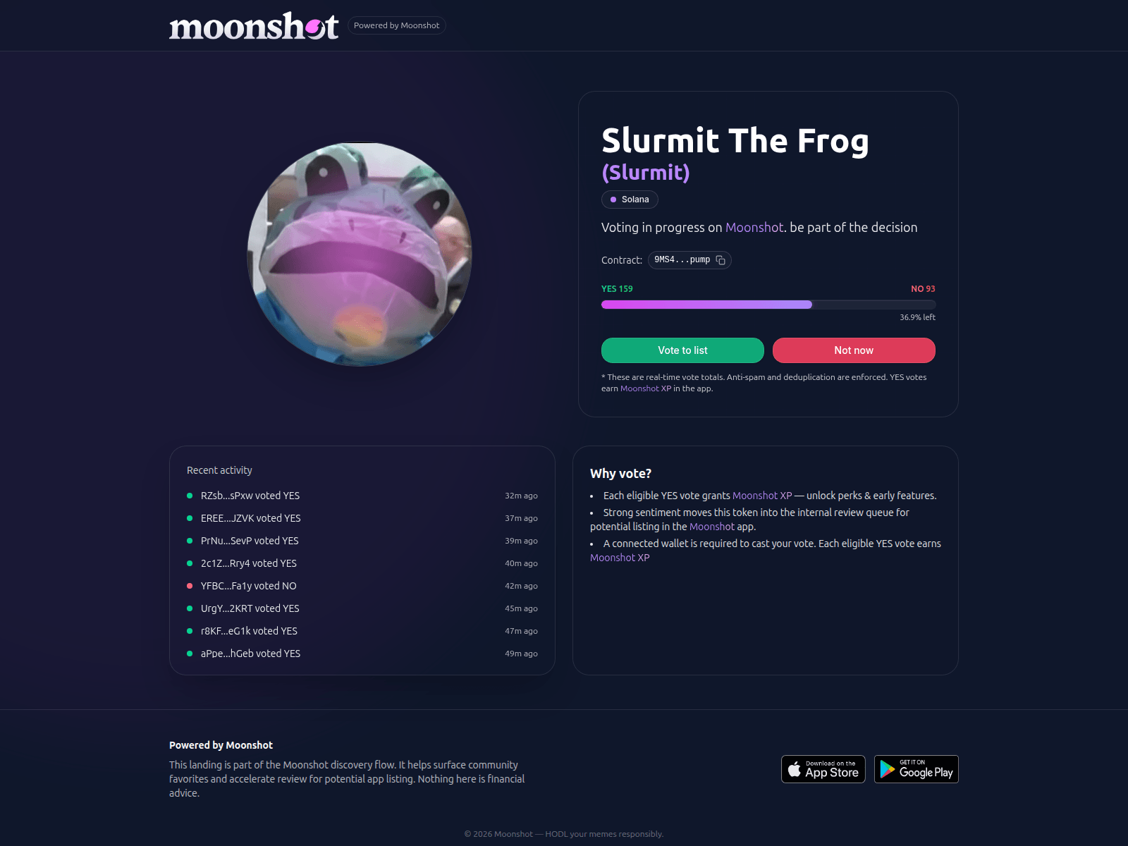 Screenshot of voters-moonshot.org