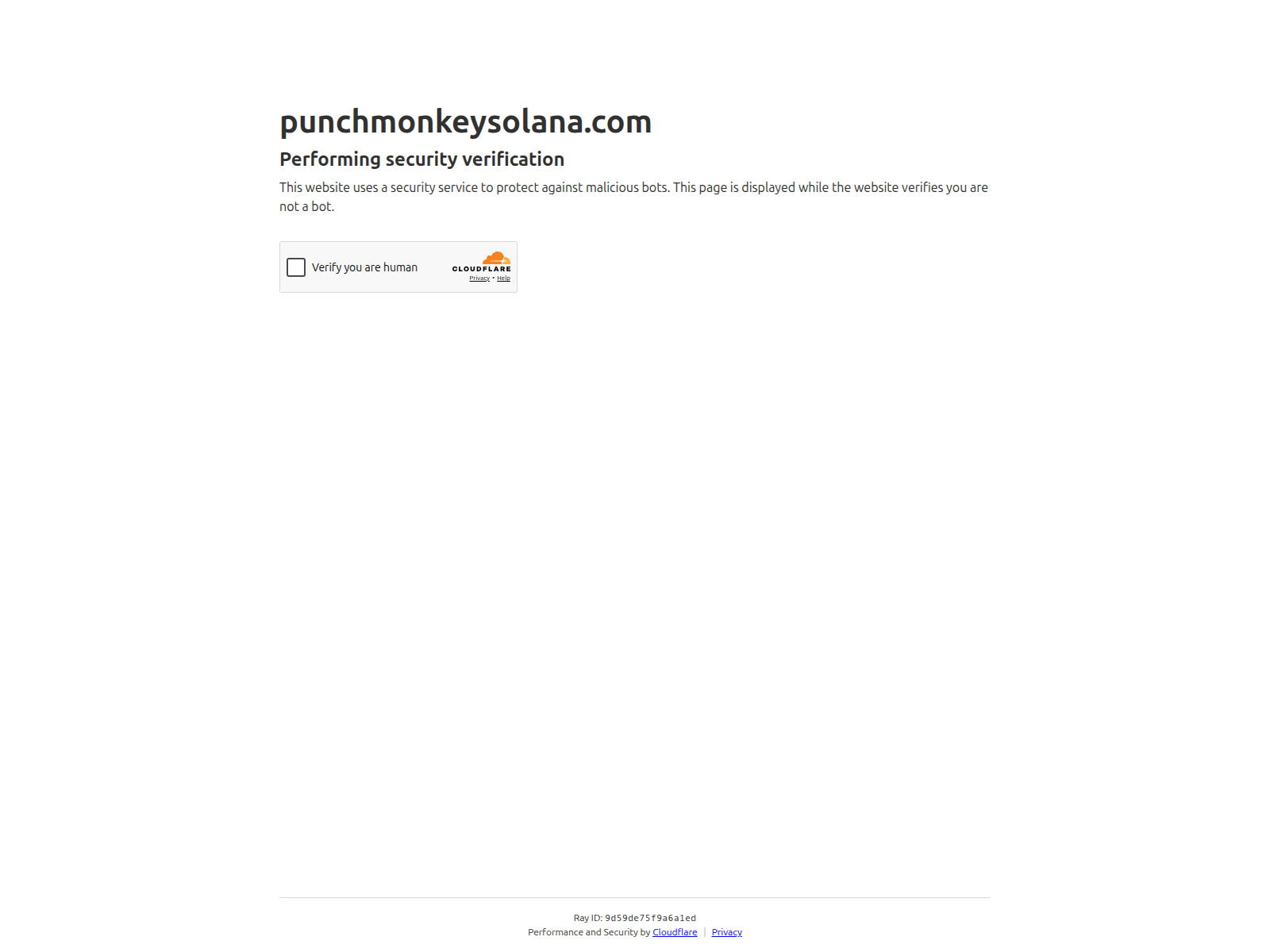 Screenshot of punchmonkeysolana.com