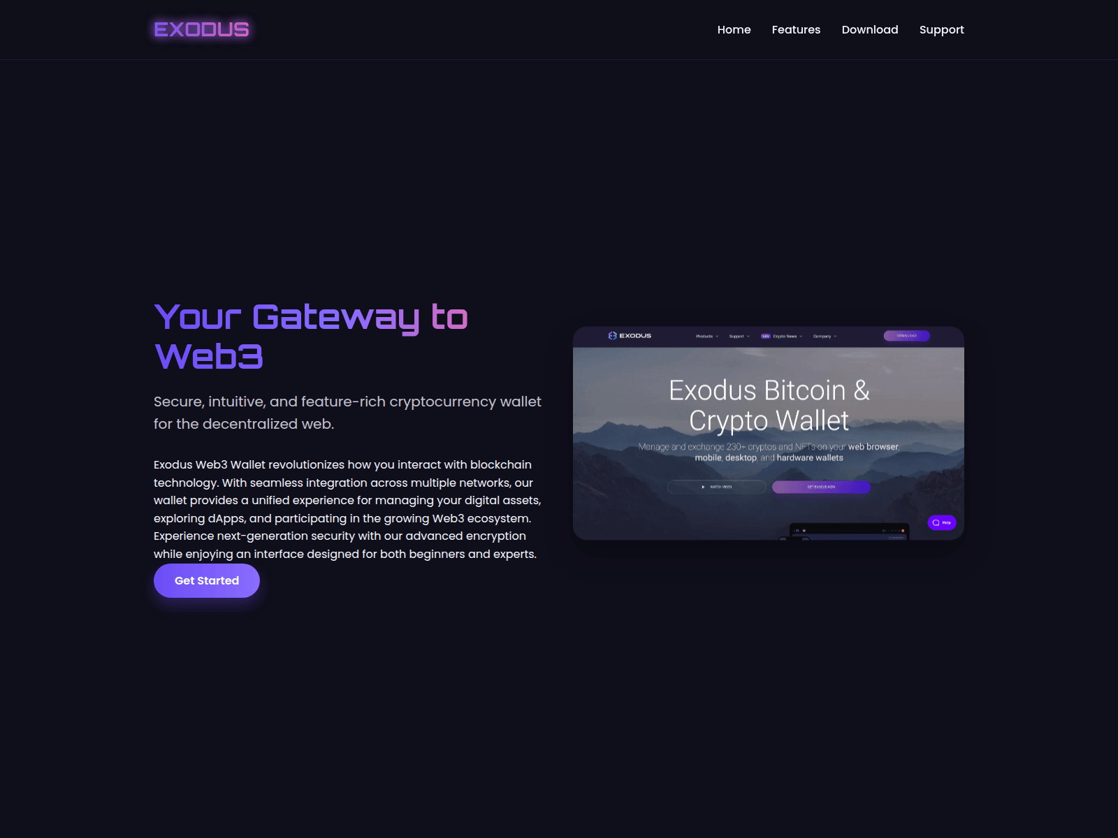 Screenshot of home-exo-en.pages.dev