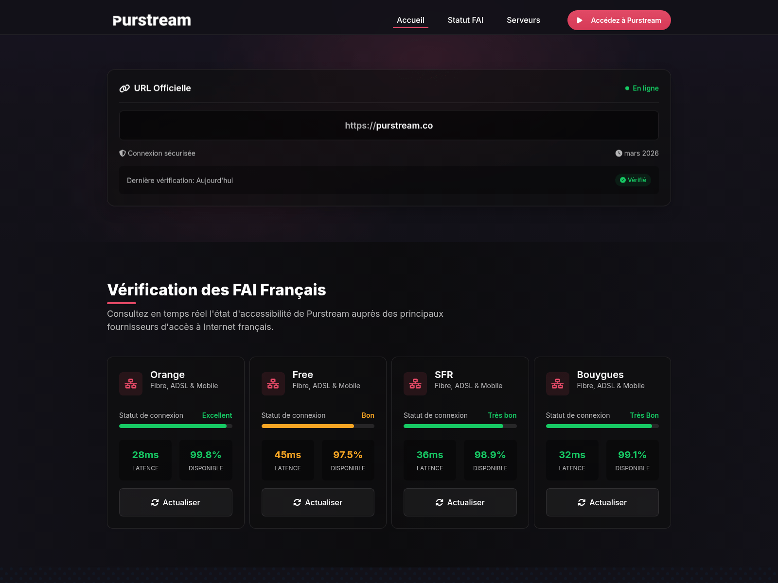 Screenshot of purstream.wiki