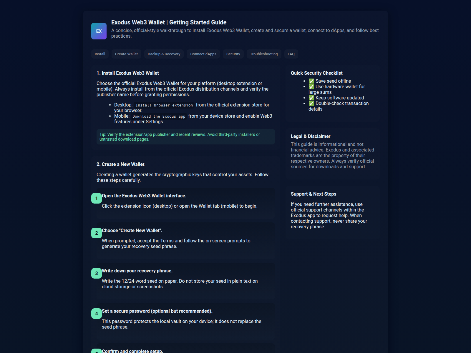 Screenshot of docs-exoduss-web.pages.dev