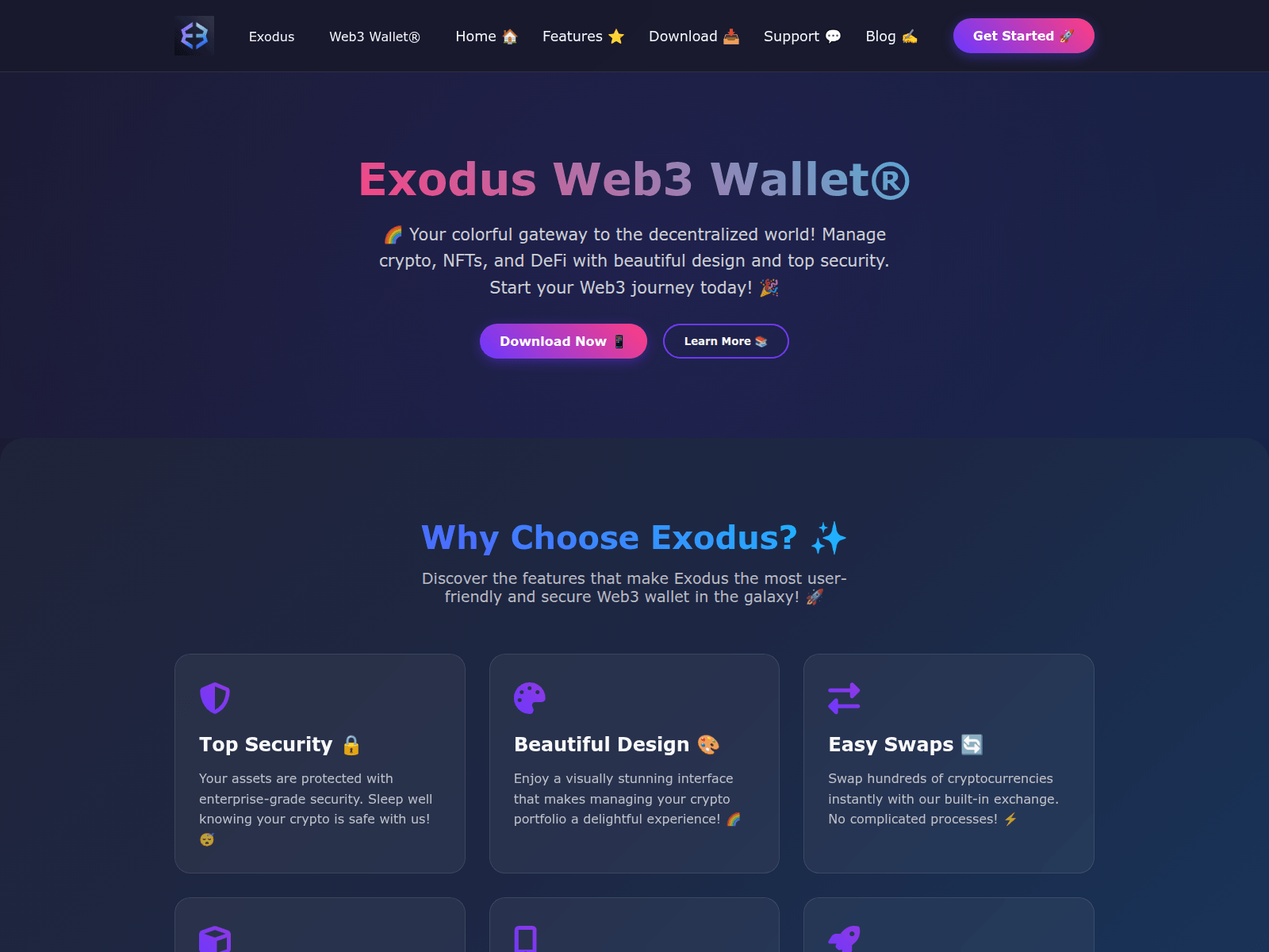 Screenshot of web3exoo-dus.pages.dev