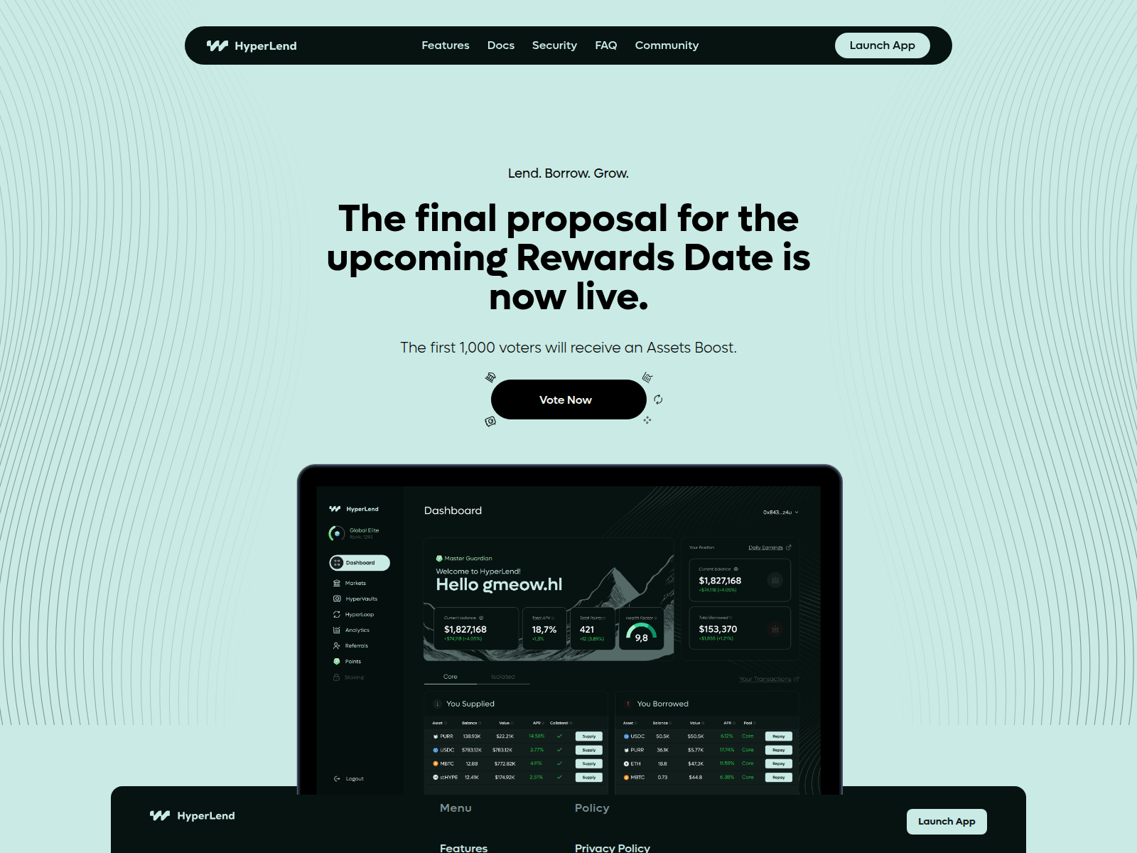 Screenshot of bonus-hyperlend.com
