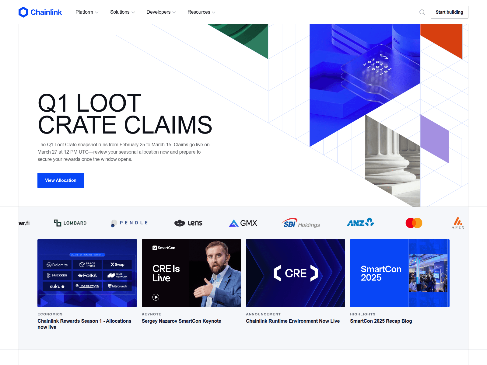 Screenshot of dashboard-chain.xyz